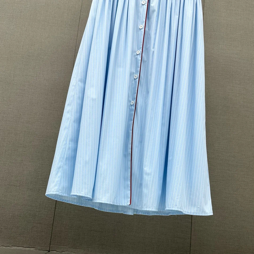 Miu Miu - 2404 - Классическое, неподвластное времени платье в милую полоску.