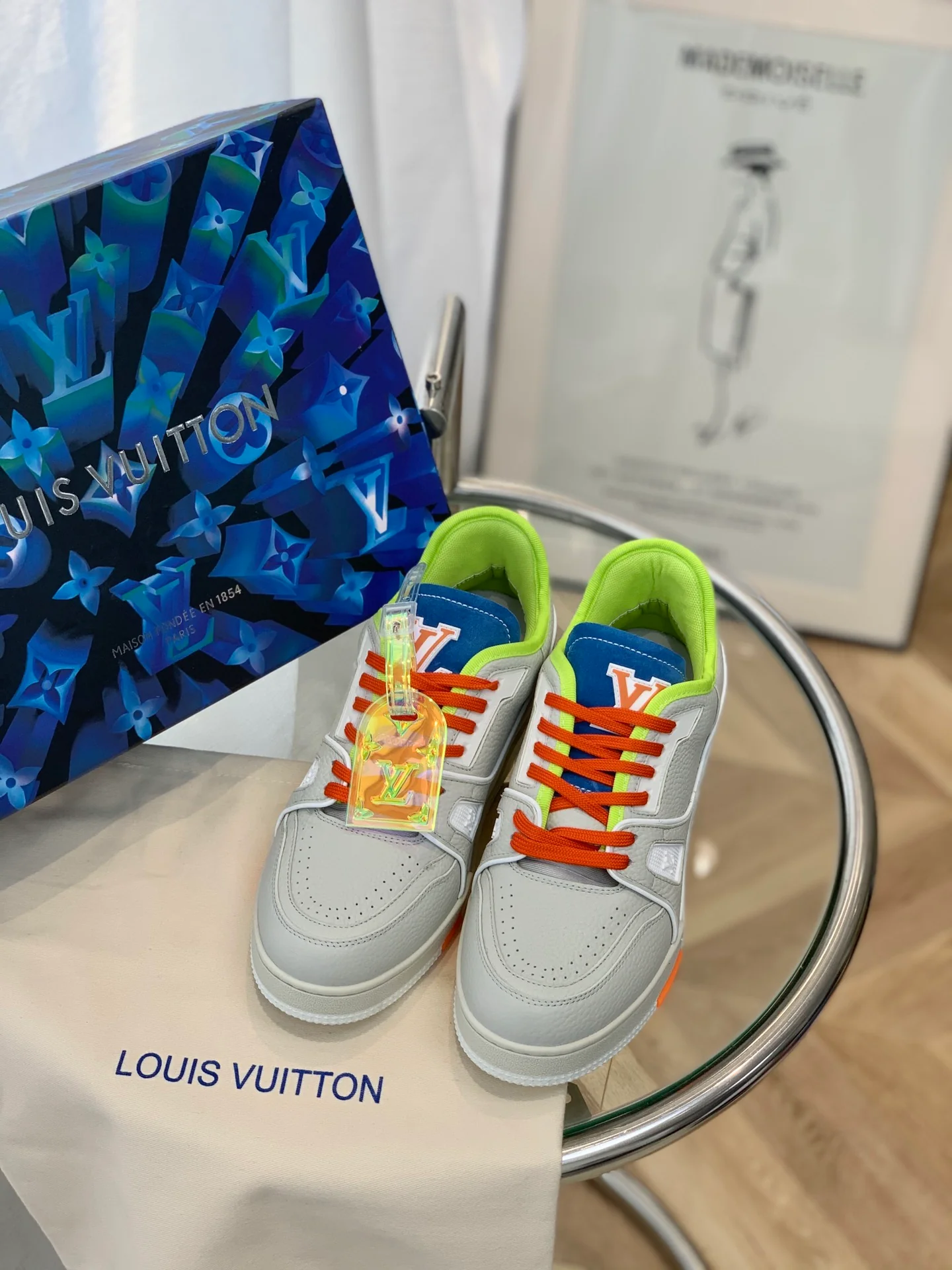 Кроссовки LV Trainer Series - Унисекс - Флуоресцентная расцветка