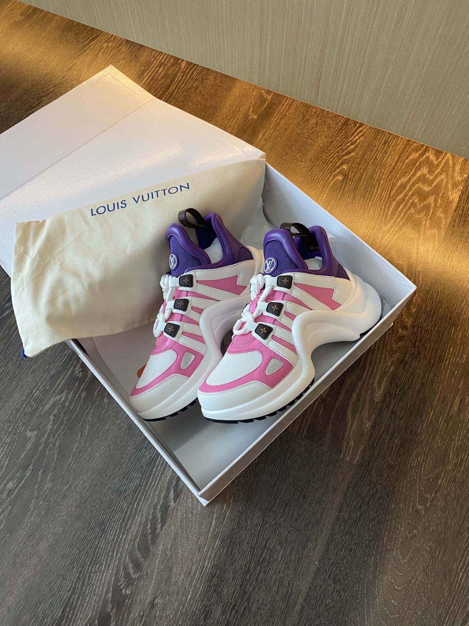 Обувь LV - кроссовки LV Trainer - 8