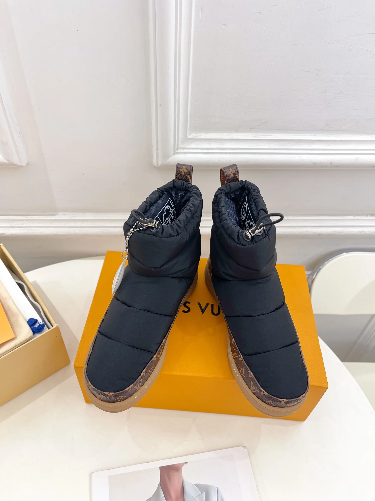 Снежные ботинки LV-2024 - синие