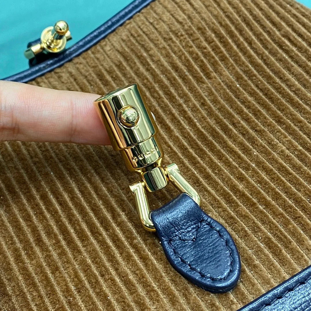 Gucci Jackie 1961 Полосатый бархат