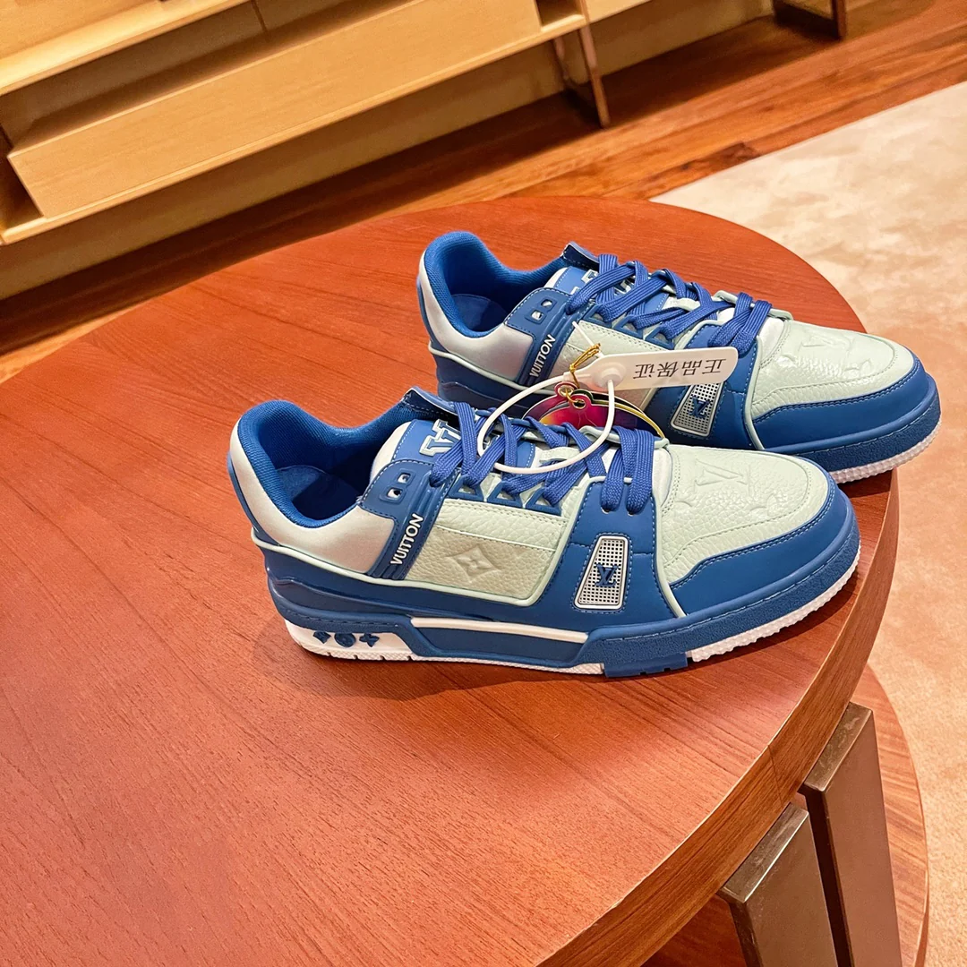 LV - Кожаные кроссовки - Повседневная обувь - 1