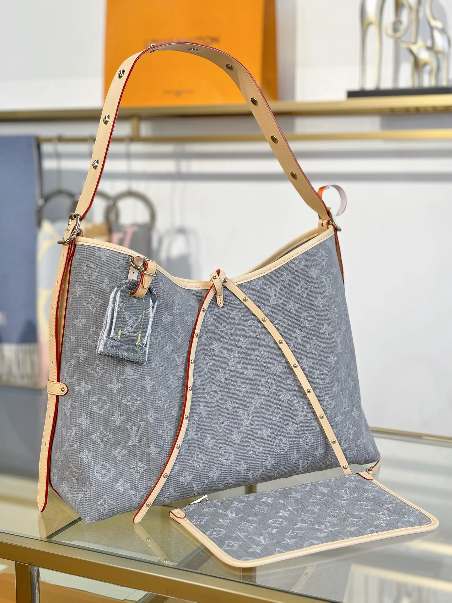 LV-mb163c-сумка-средний-джинсовый серый