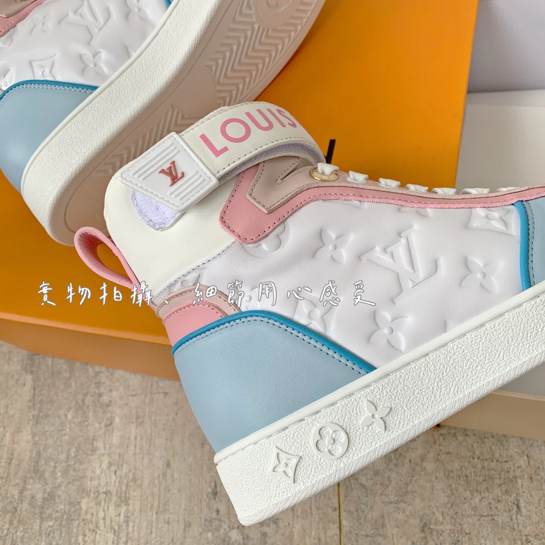 Кроссовки LV 2022 года, новая серия Boombox, высокие.