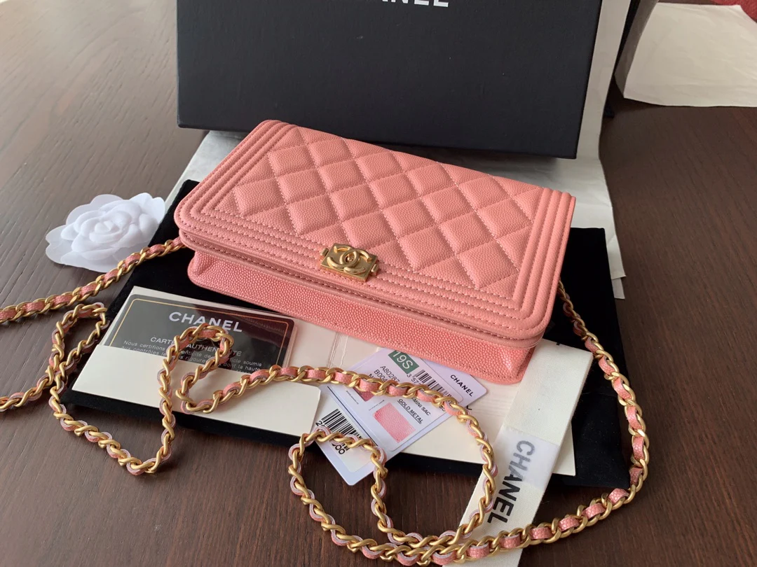 Chanel Boy WOC Pearl Collection - Глянцевая кожа - 2