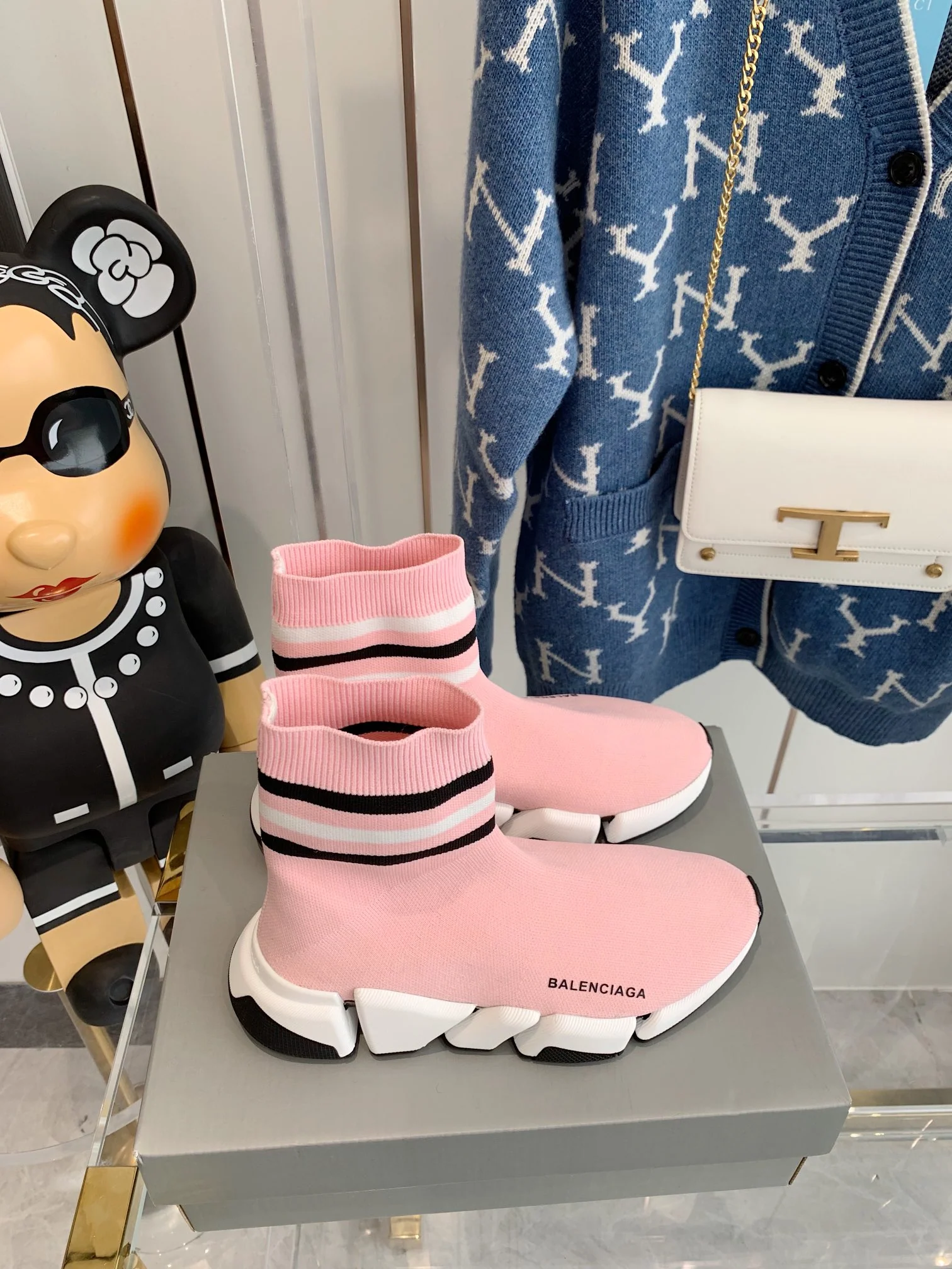 Balenciaga - Туфли-носки - 1