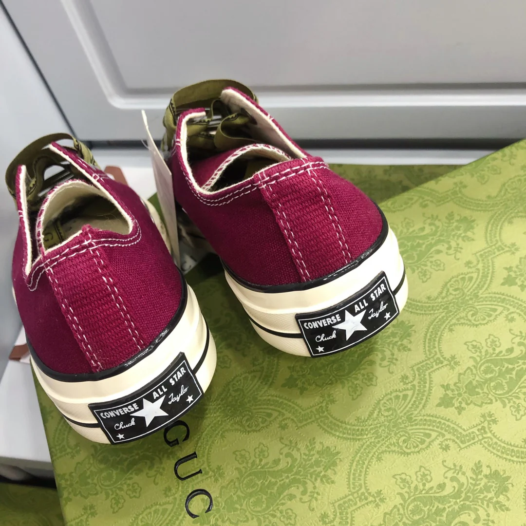 Кед Gucci из парусины - 4