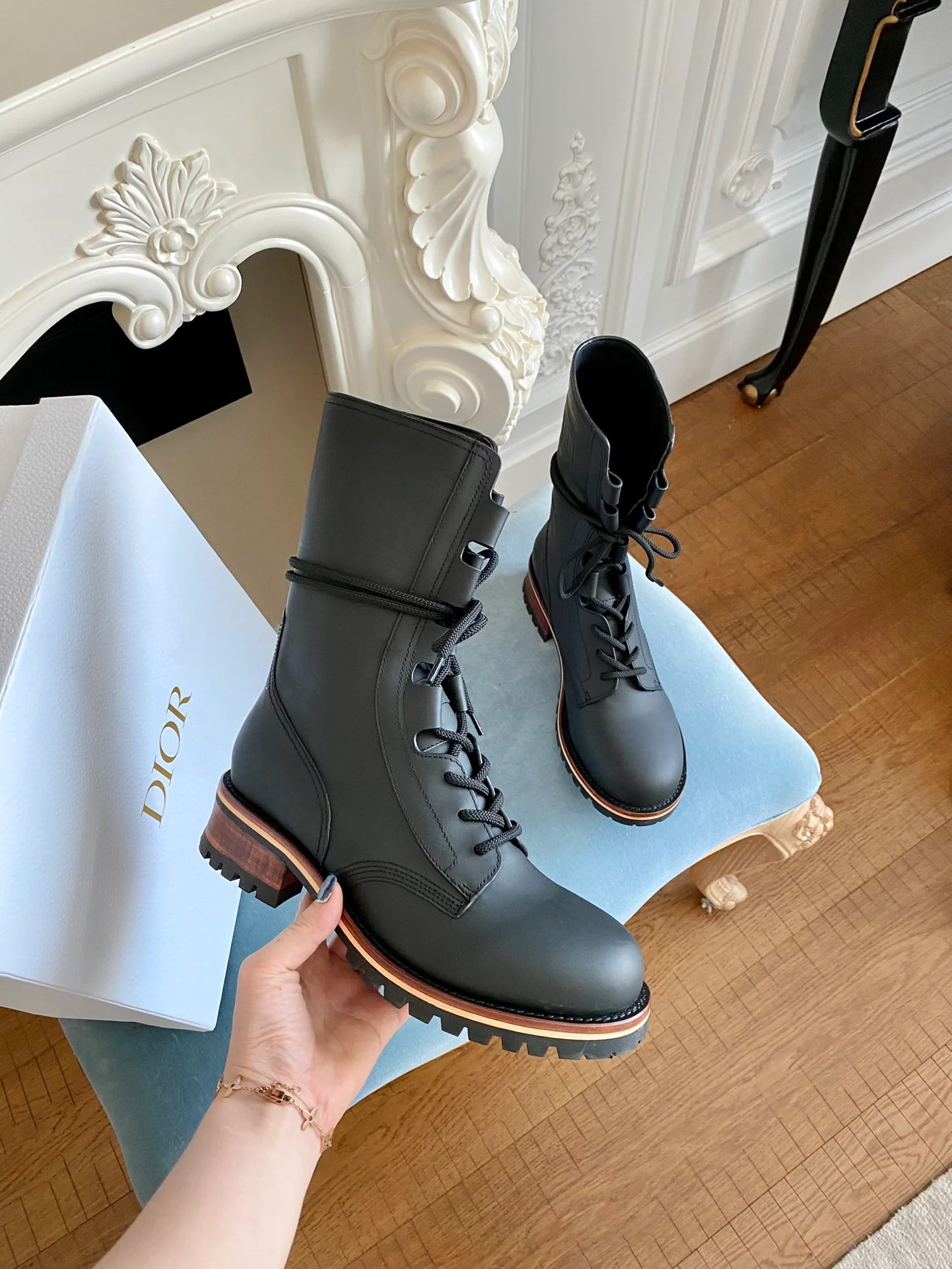 Dior - Сапоги до бедра - Черные - 1