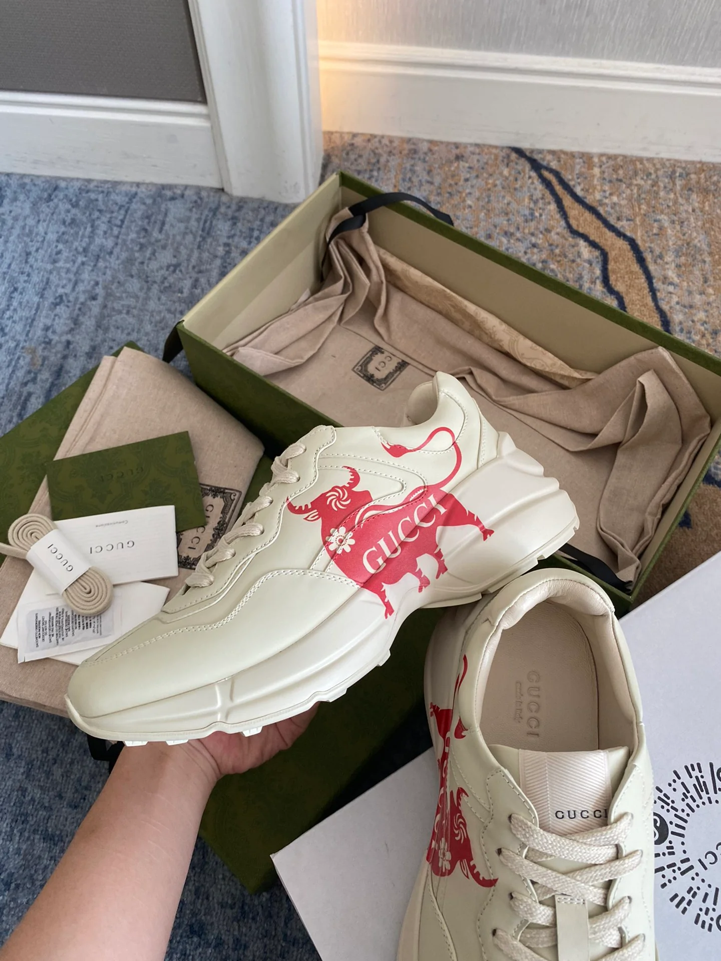 Gucci - Массивные кроссовки - 12