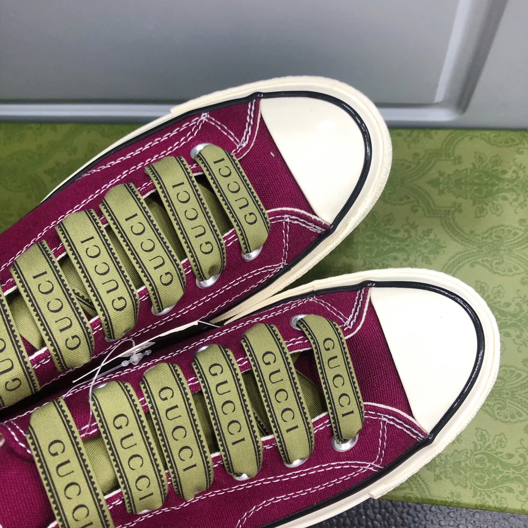 Кед Gucci из парусины - 4