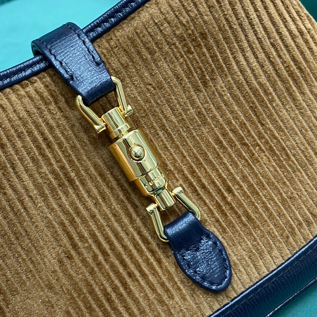 Gucci Jackie 1961 Полосатый бархат