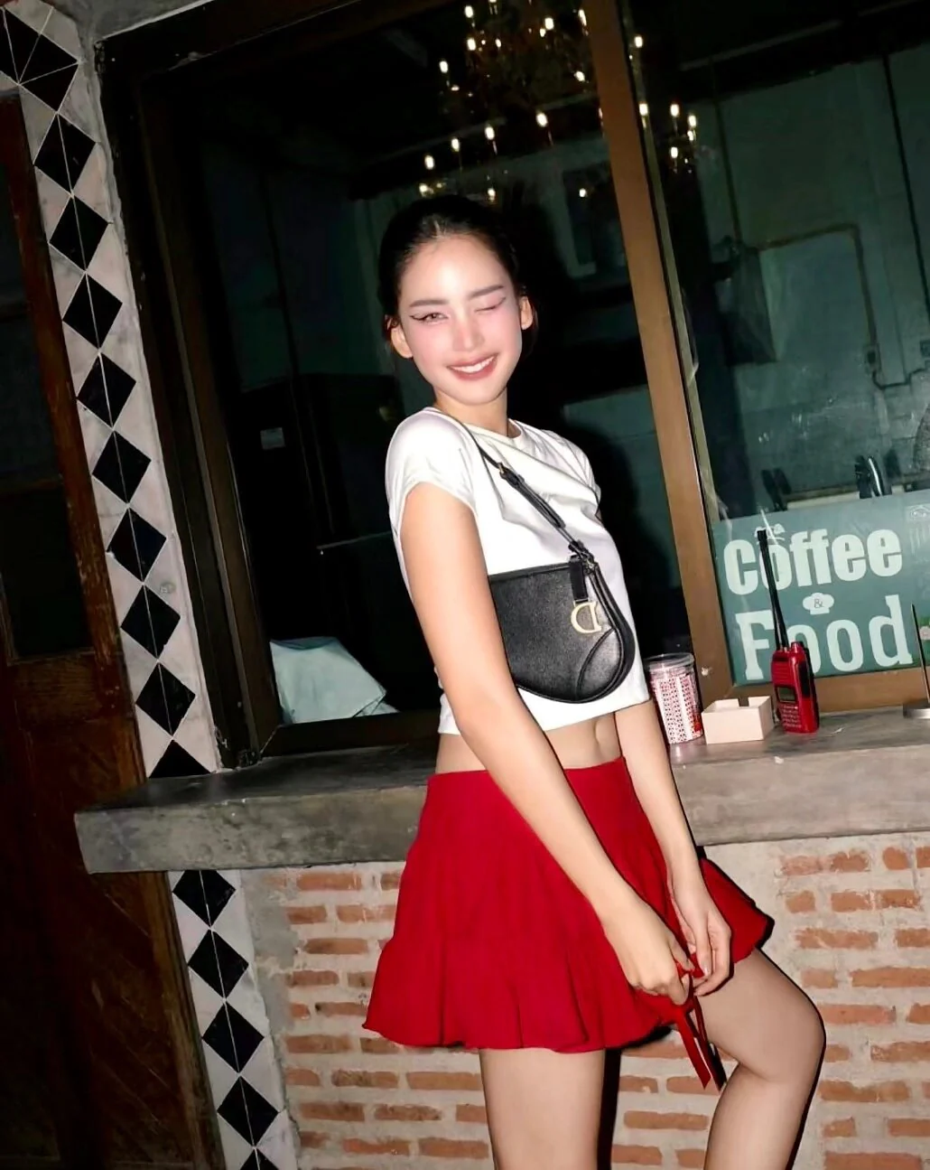 Dior Rodeo Series - Сумка-седло - Козья кожа - Черная