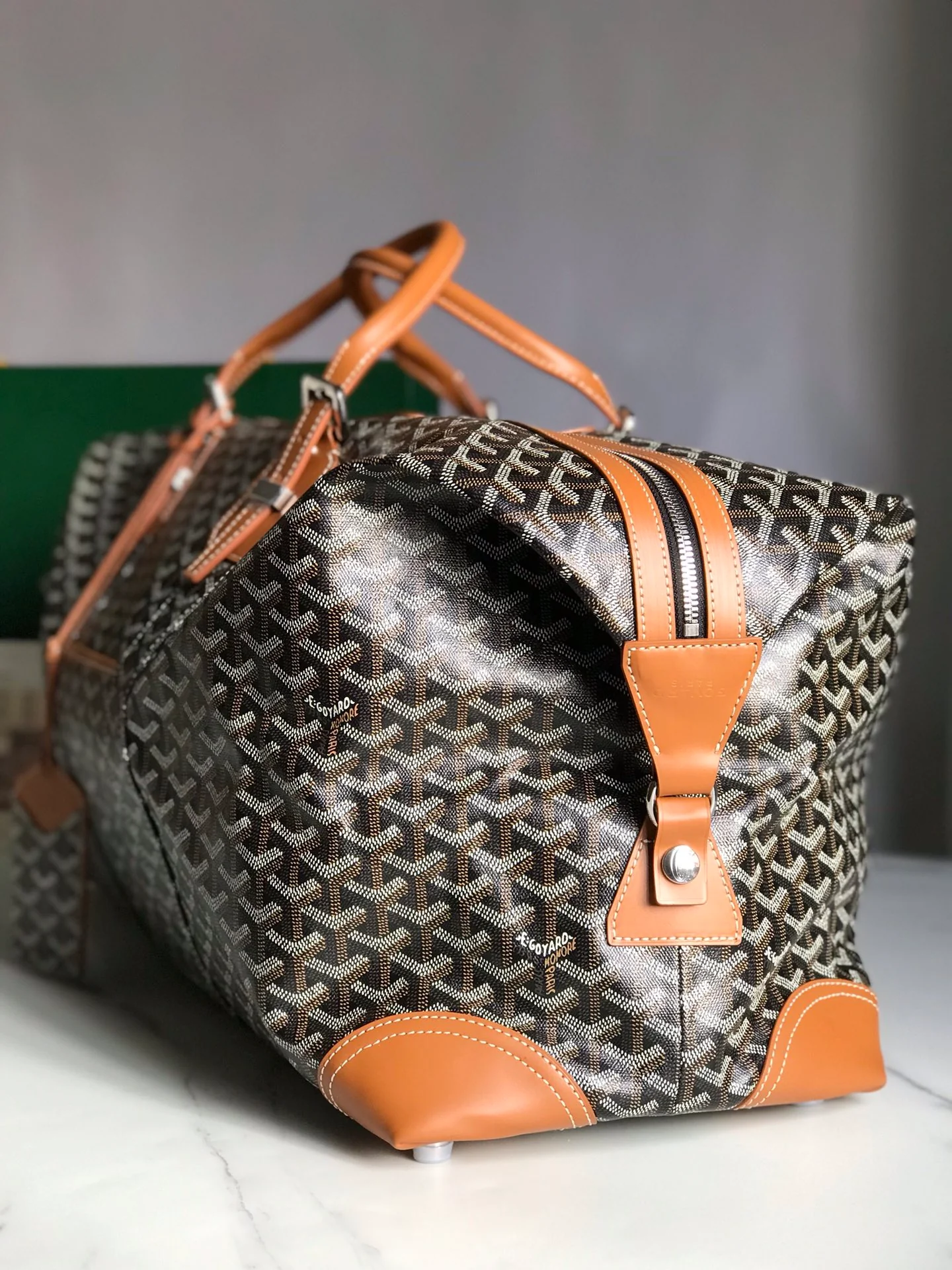 Дорожная сумка Goyard Boeing - коричневая