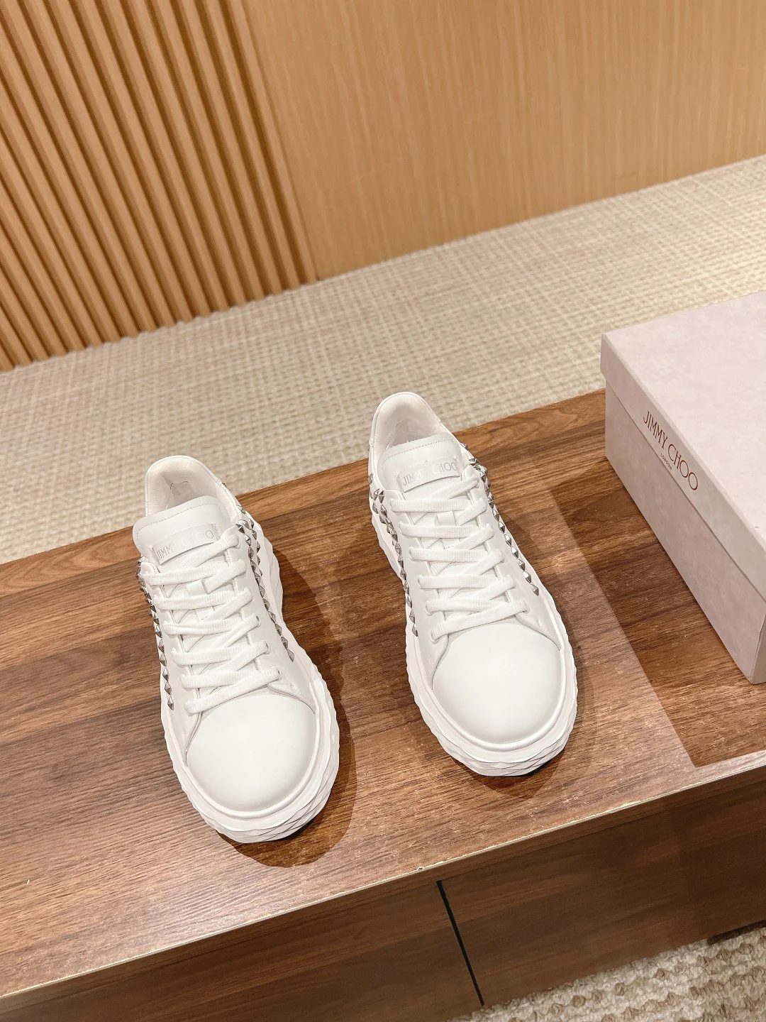 JC Brand - Повседневные туфли Diamond 2024 - Белые