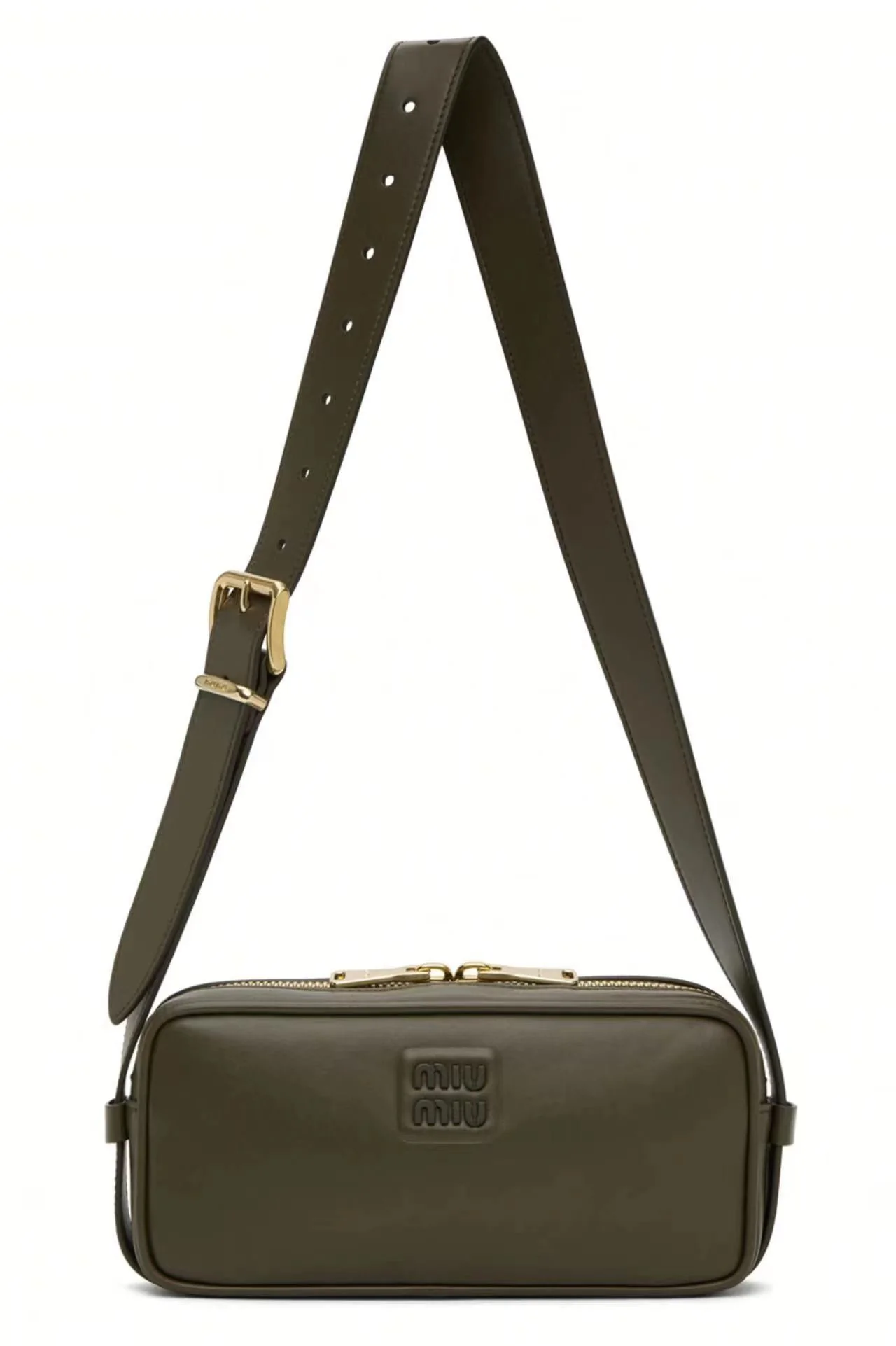 Сумка-боулинг Miu Miu через плечо - шедевр