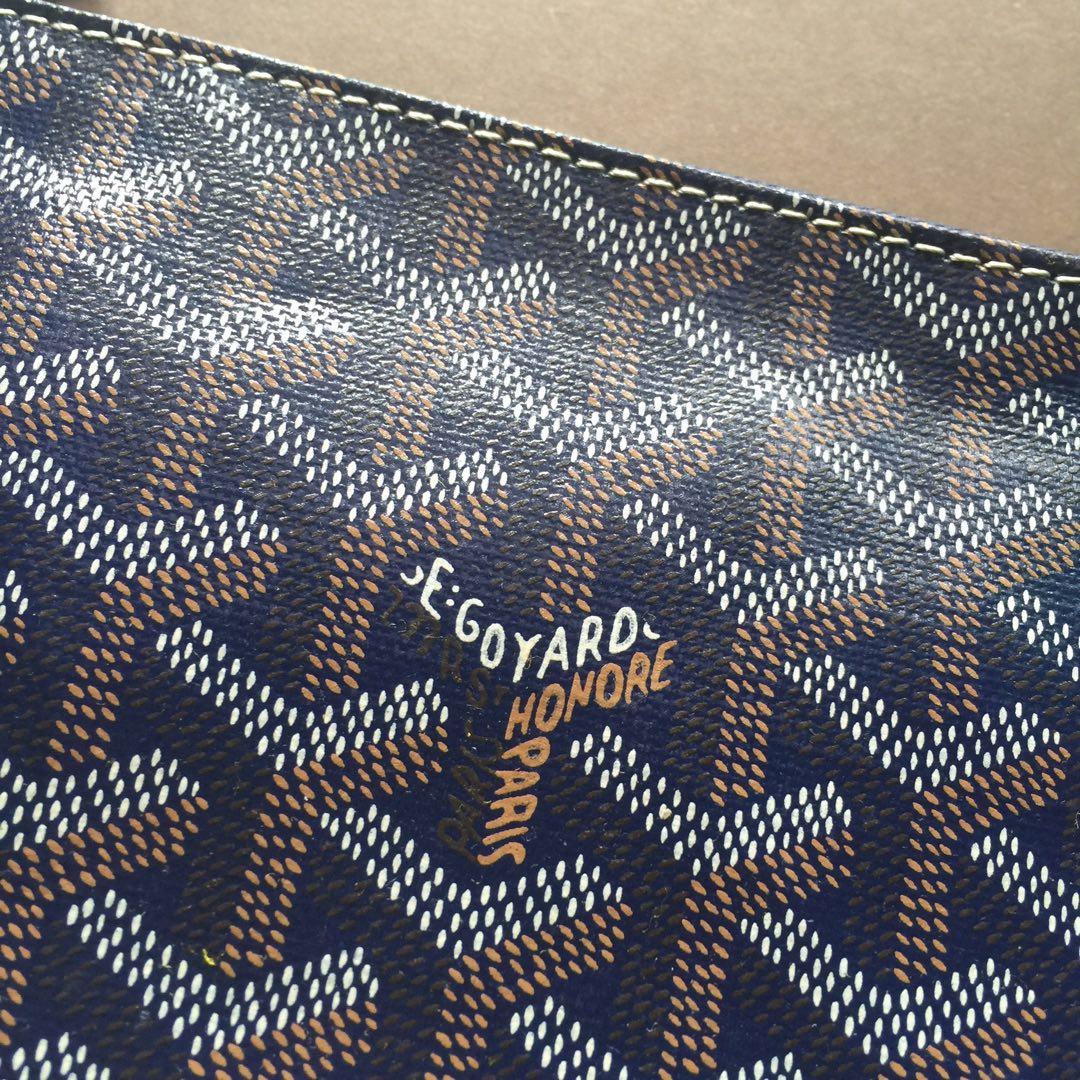 Мини-сумочка Goyard - темно-синяя