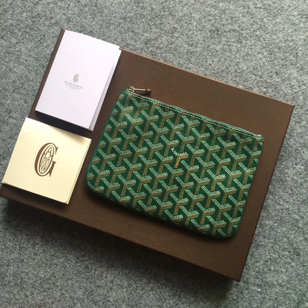 Мини-сумочка Goyard - зеленая