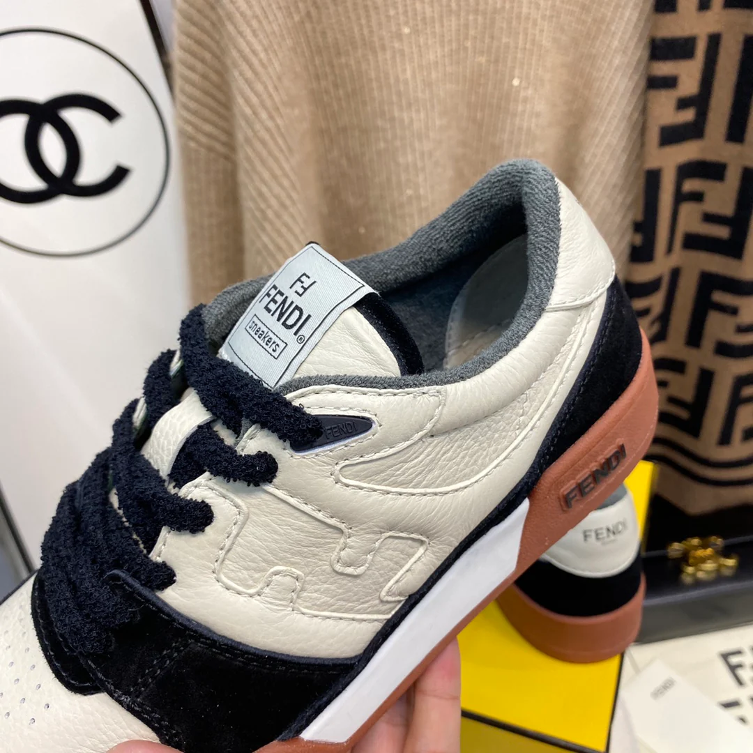 Обувь Fendi - серия Fendi Match - черно-белая