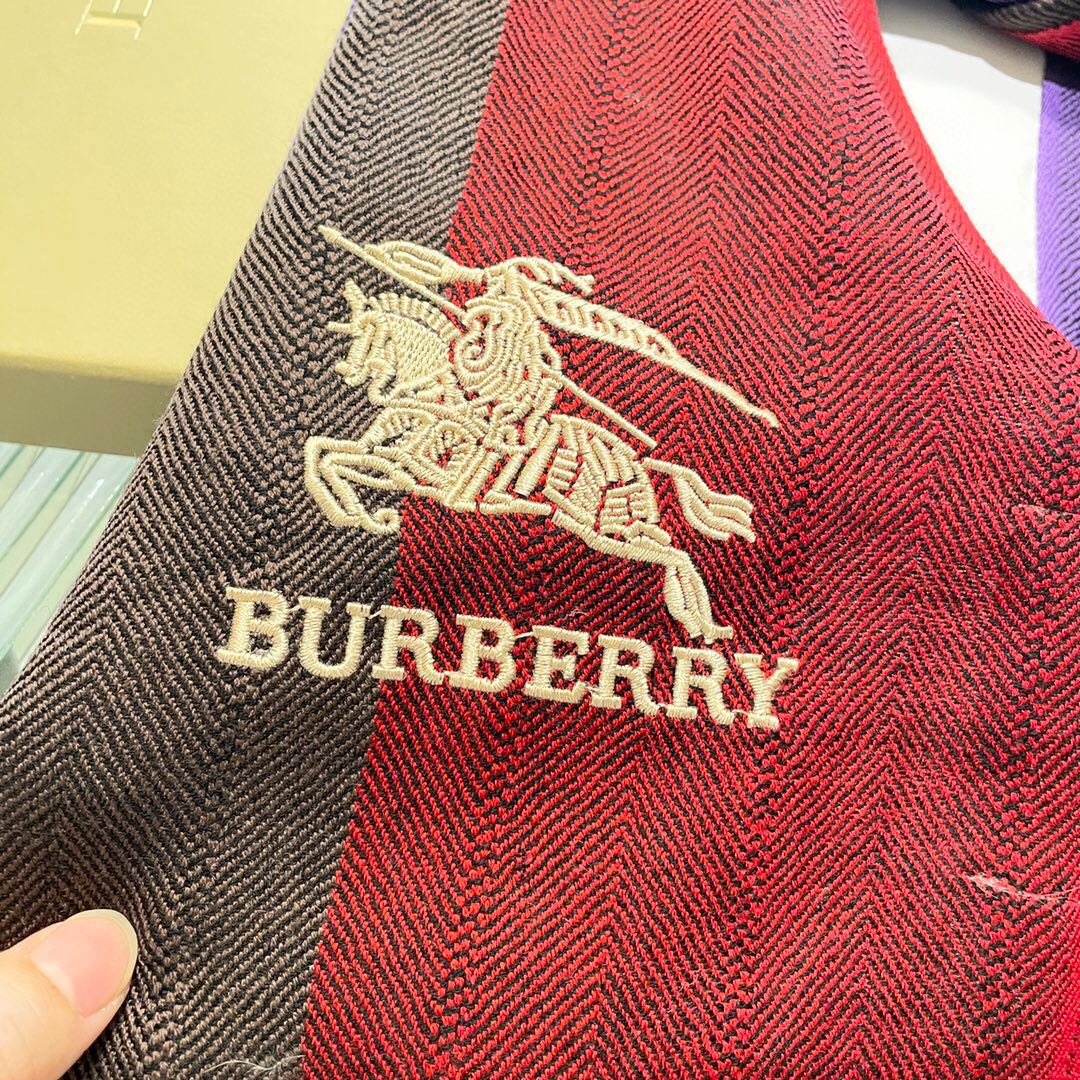 Кашемировый шарф Burberry - 45 см - 190 см - 1