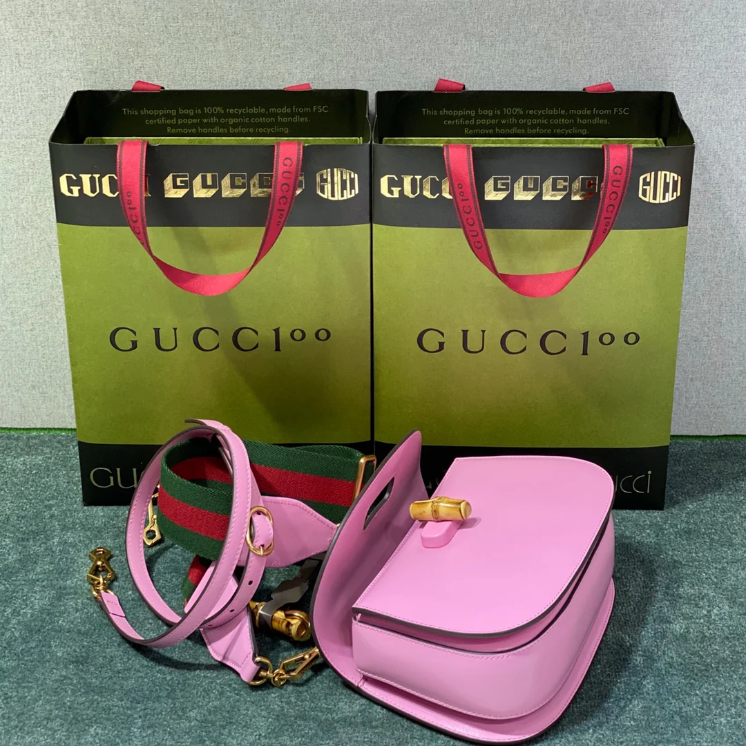 Коллекция ретро-сумок Gucci из бамбука - 7