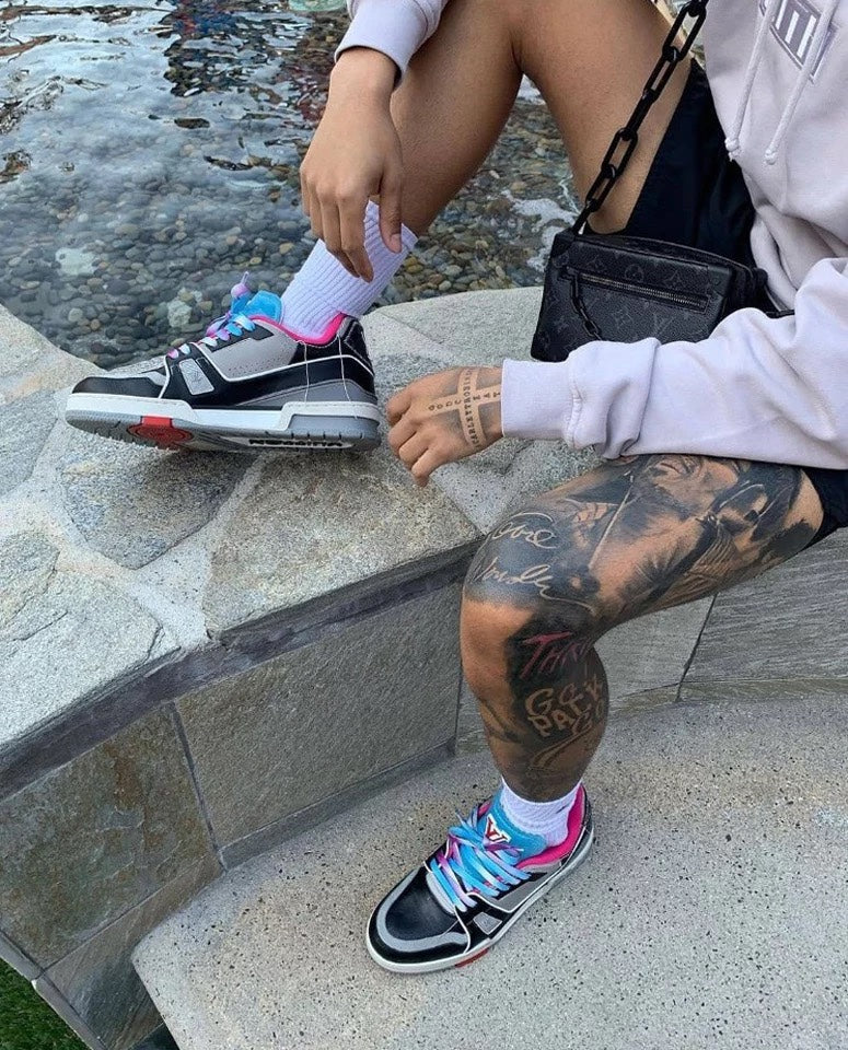 LV - Кожаные кроссовки - Повседневная обувь - Мужская