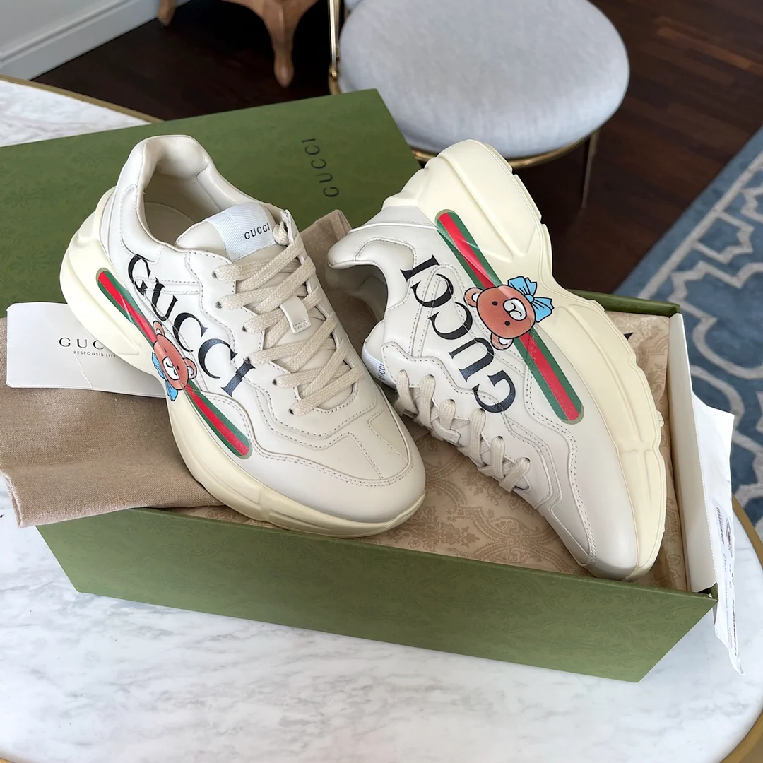 Кроссовки Gucci Kai Bear Limited Edition - обувь для пап.