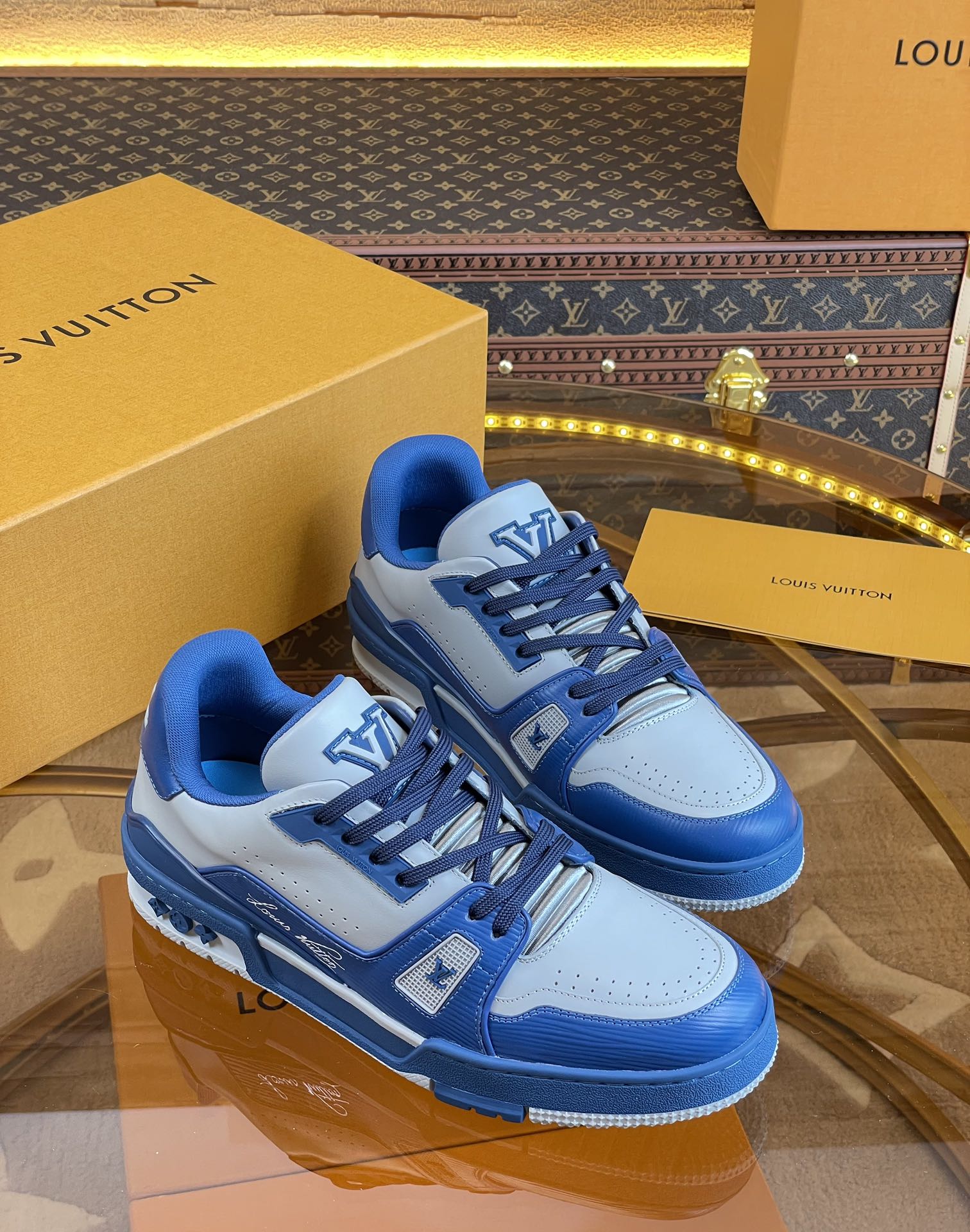 LV - Баскетбольные кроссовки на липучках - Серия кроссовок - Парный стиль - 2