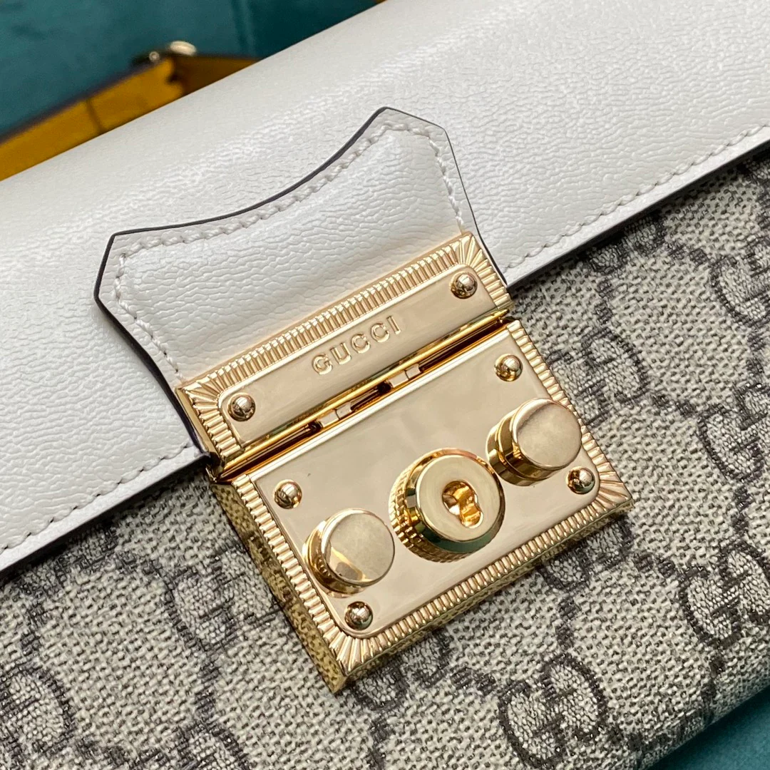 Замок Gucci - Теплый желтый - 18-5-11 см