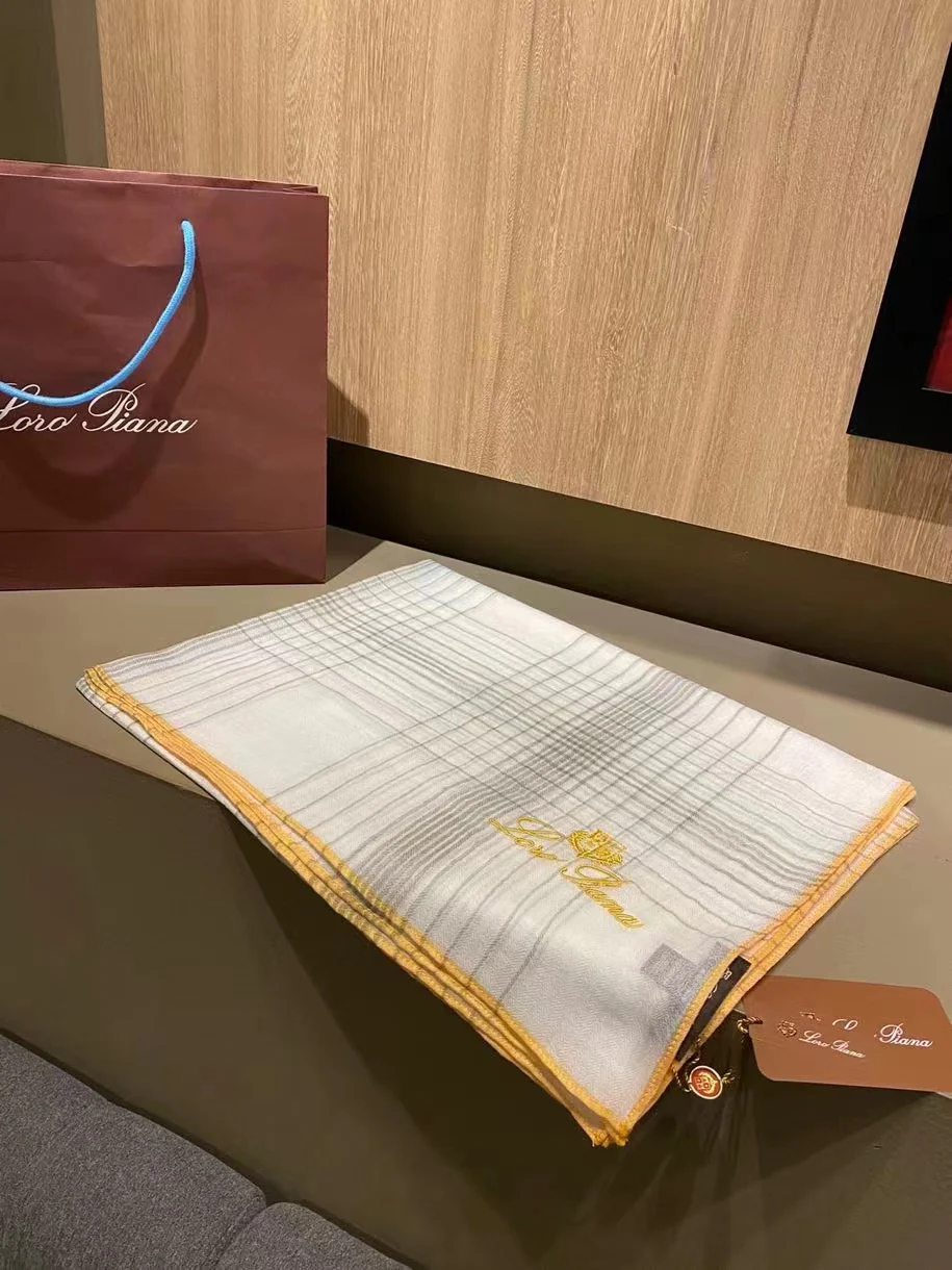 Loro Piana 2022 100 Кашемировый шарф 80-200см 1