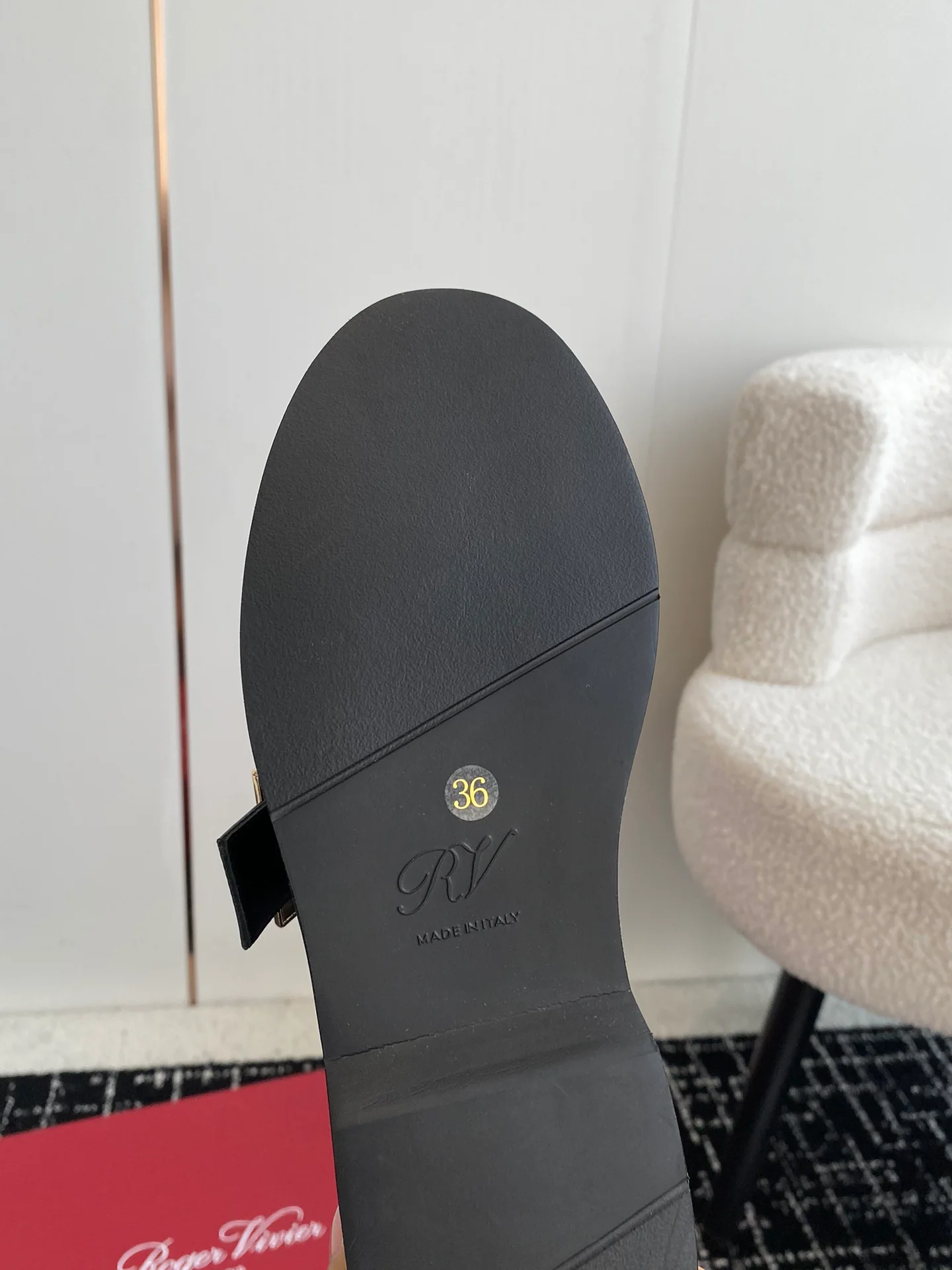 Обувь RV Shoes - Новинка сезона осень/зима 2023 - Лоферы на платформе - Черные