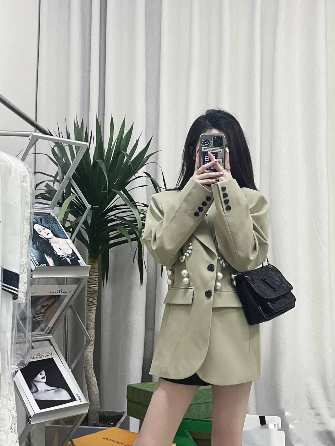 Сумка-хобо YSL-niki - маленькая