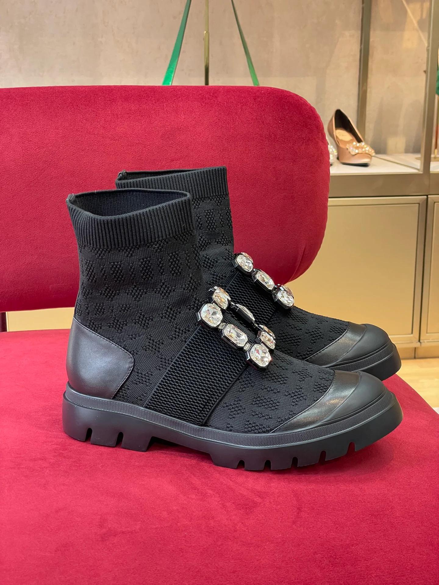 Обувь RV Shoes - Осень/Зима 2022 - Ботинки-носки - Черные