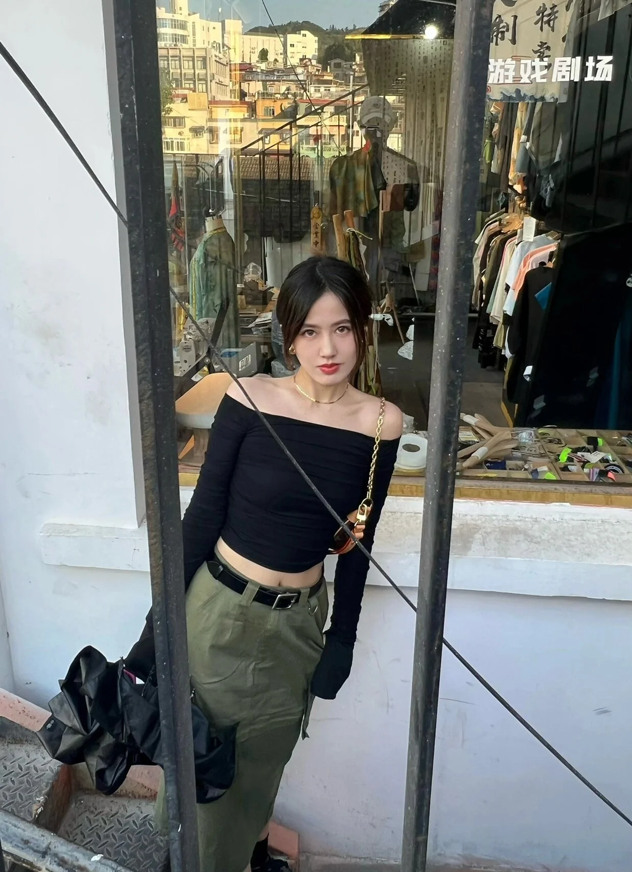 m81098-LV-loop Сумка-мешок с петлями, наплечная/кроссбоди