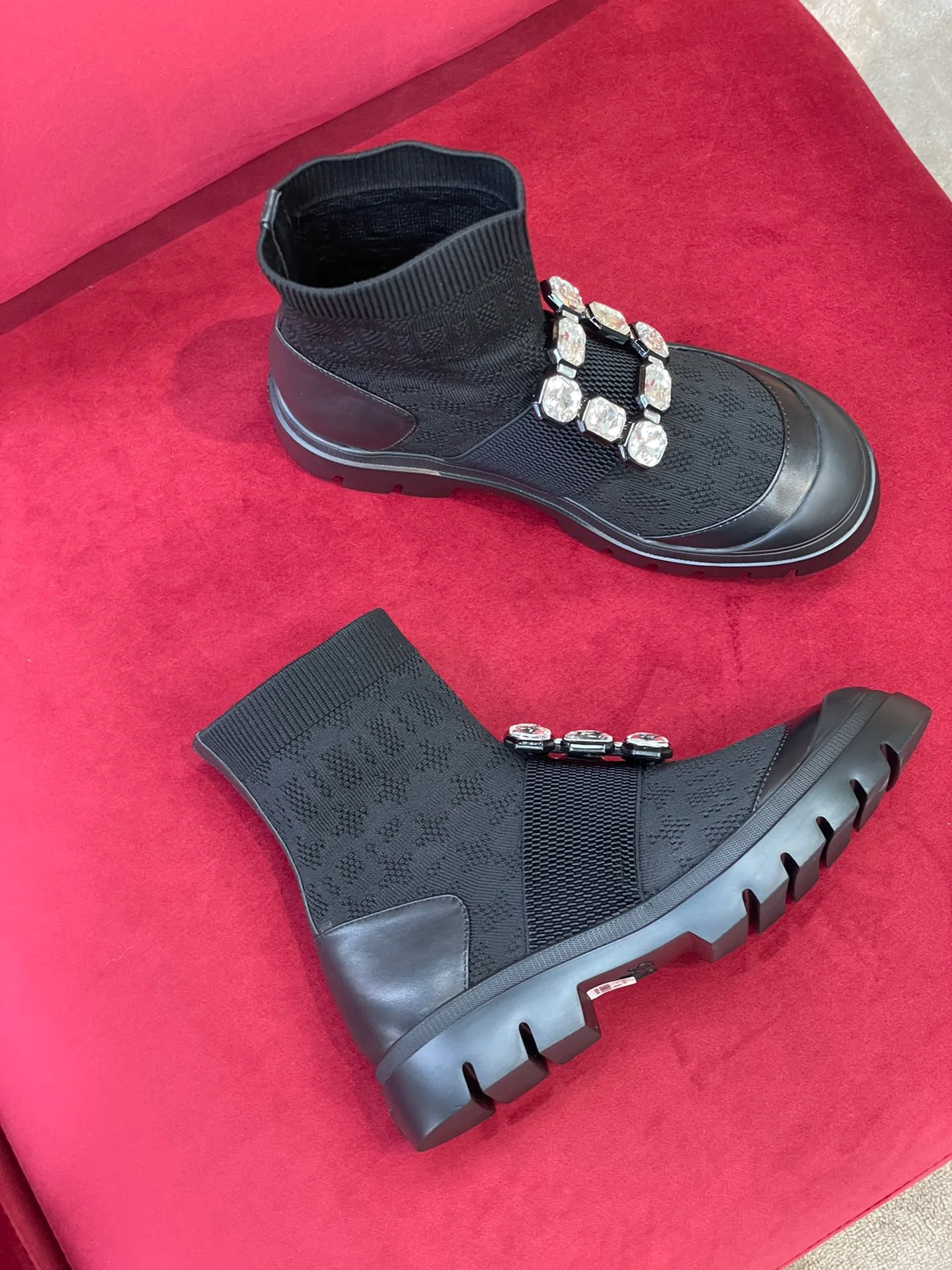 Обувь RV Shoes - Осень/Зима 2022 - Ботинки-носки - Черные