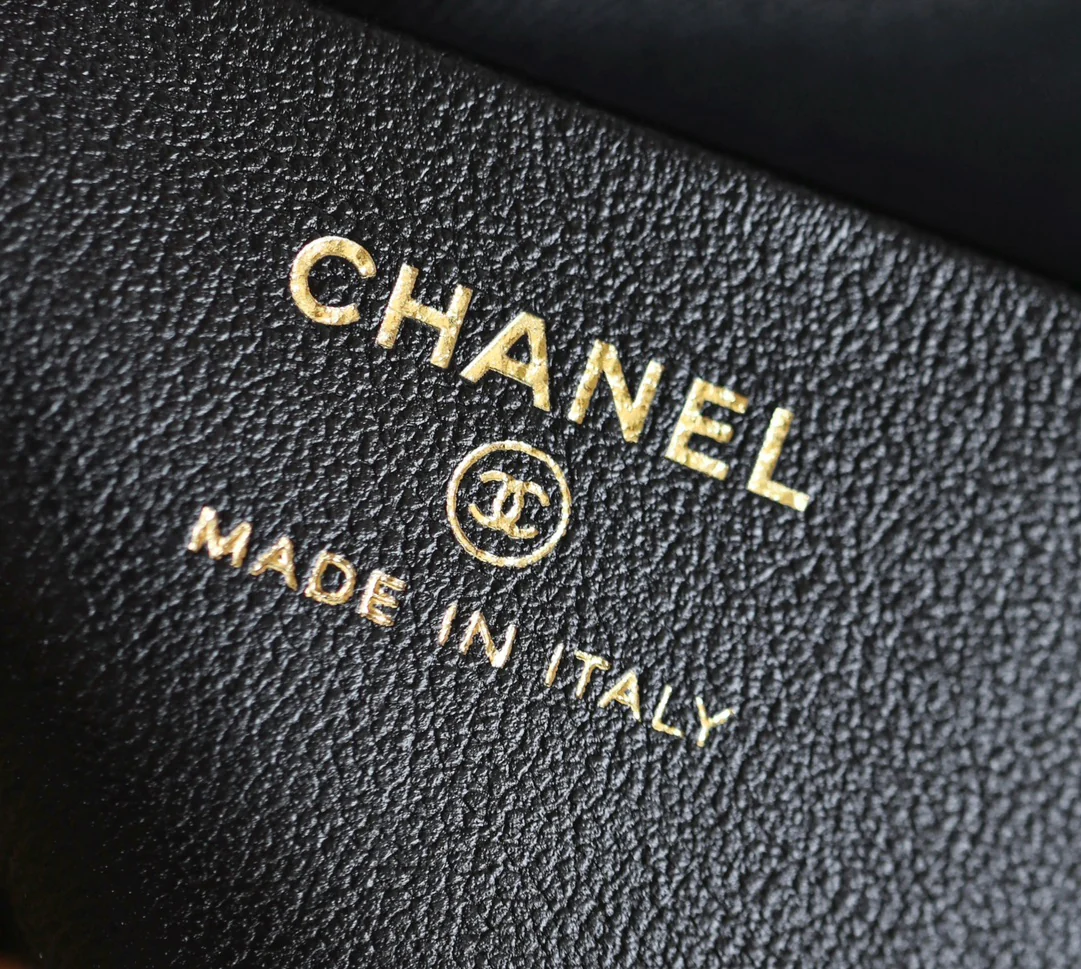 Сумка-хобо Chanel с витой ручкой - черная