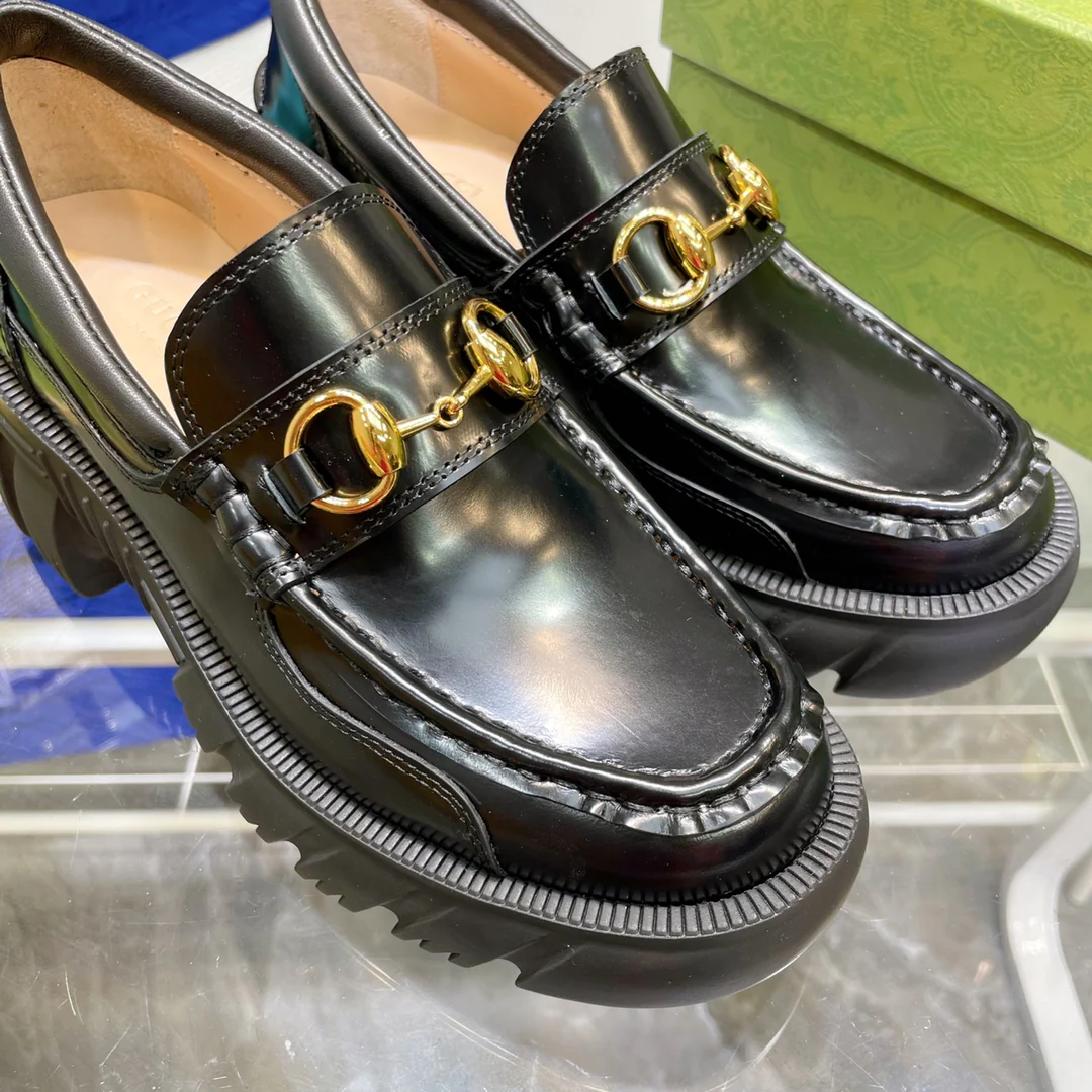 Лоферы на платформе Gucci