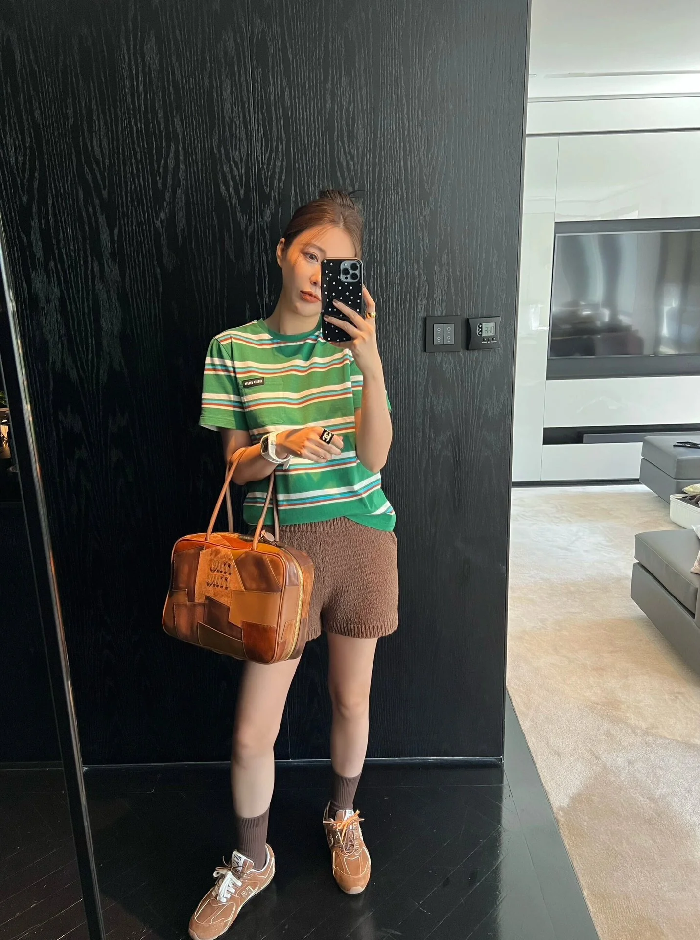 Портфель из лоскутной кожи Miu Miu-5bb117-2dd