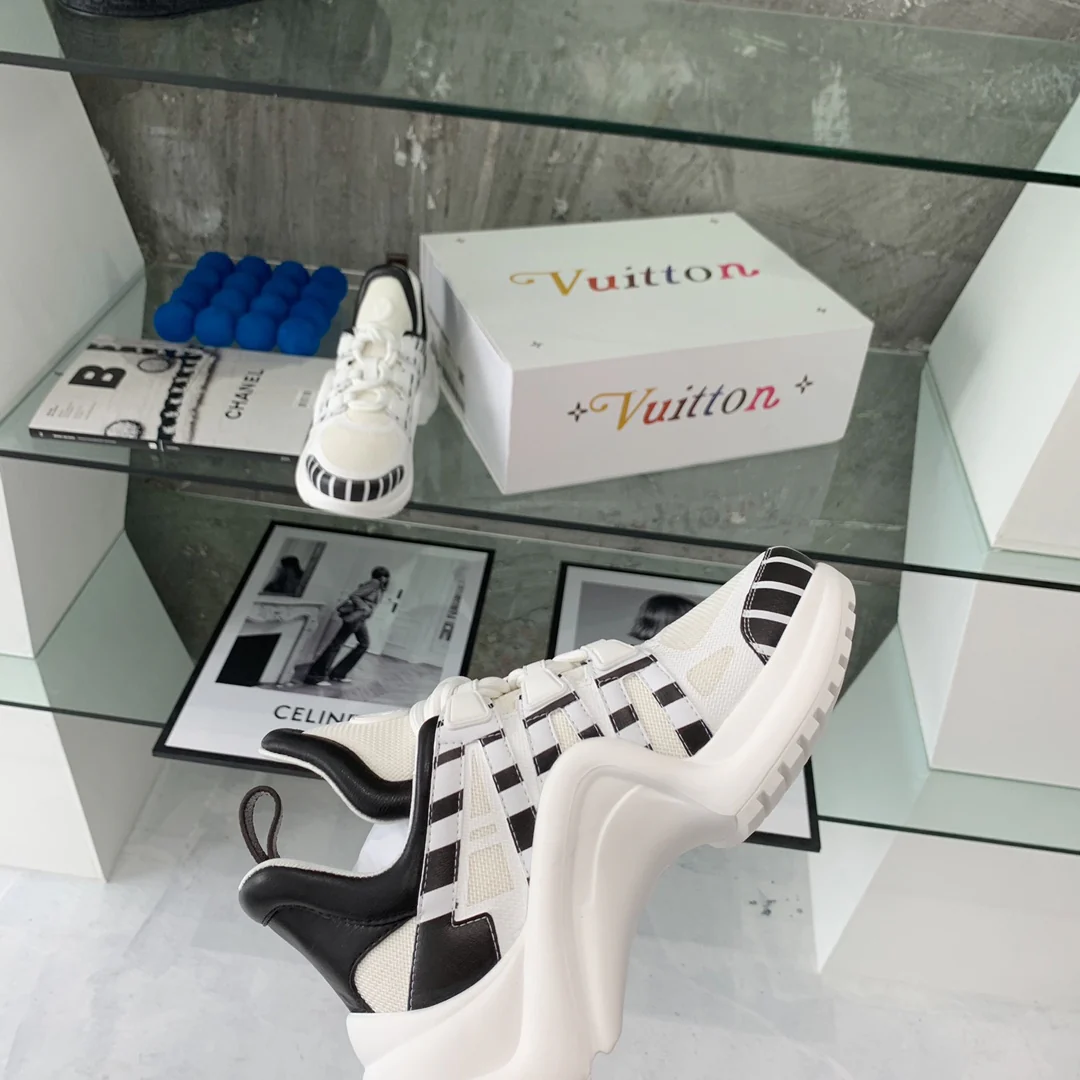 Туфли LV - Массивные туфли LV - 8