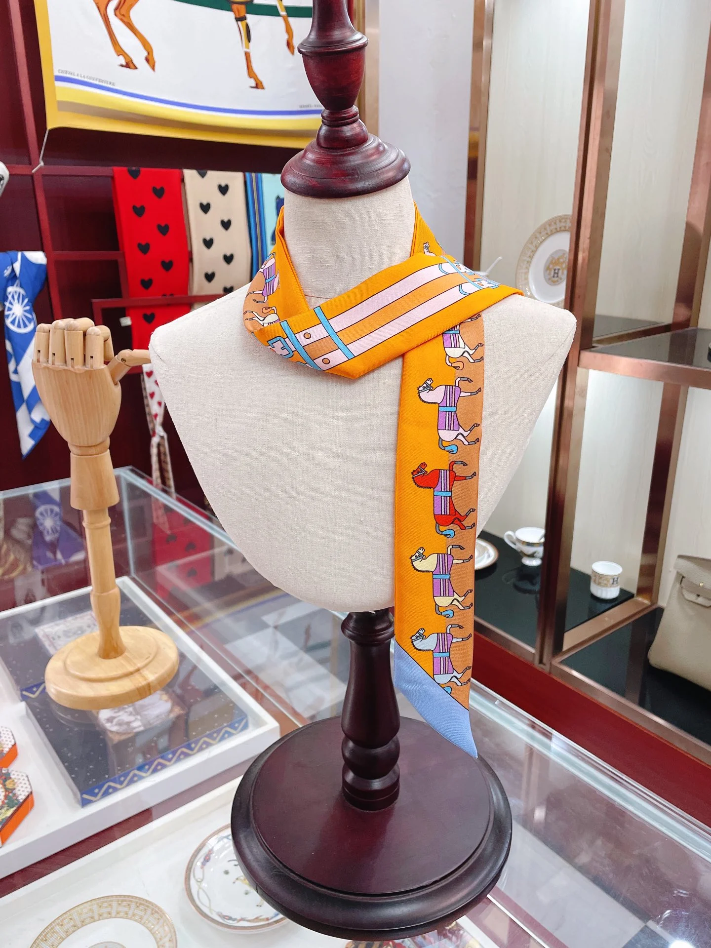 Hermes - Новая коллекция твилли - 5-86 см - 100% шелковый твилл, двусторонний - 2