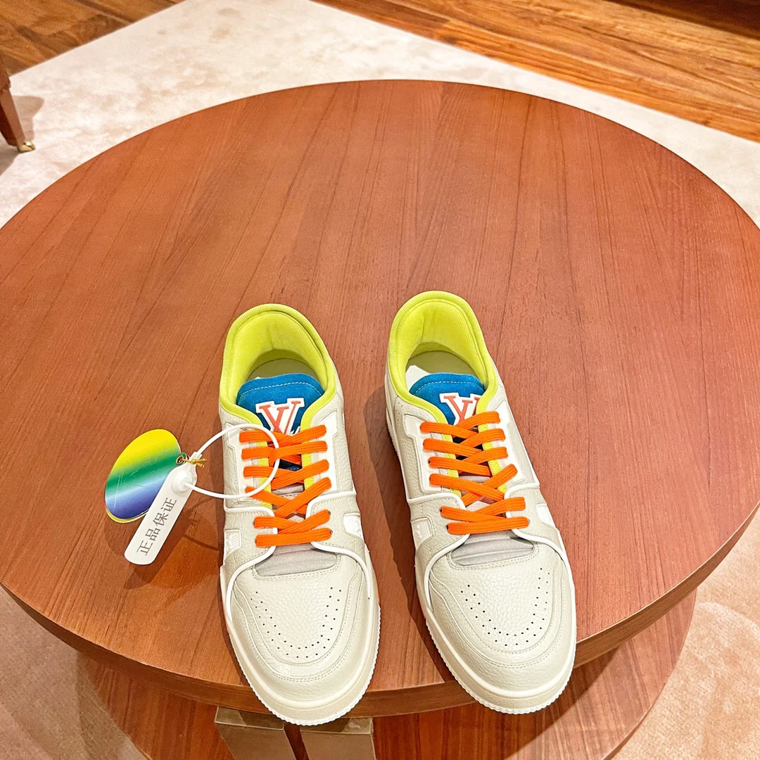 LV - Кожаные кроссовки - Повседневная обувь - Мужские - 2