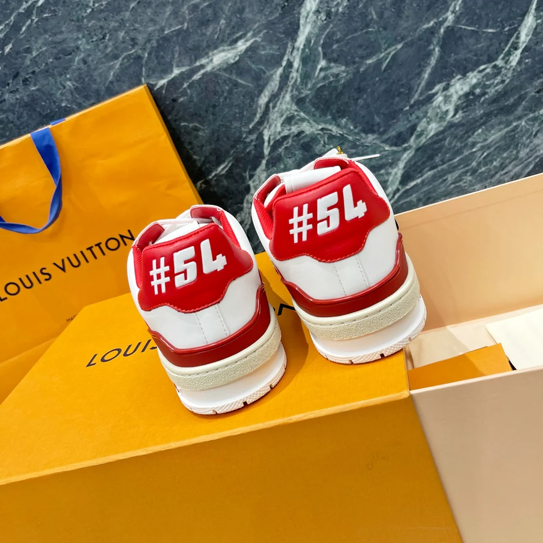 LV - Кожаные кроссовки - Повседневная обувь - Мужские - 5