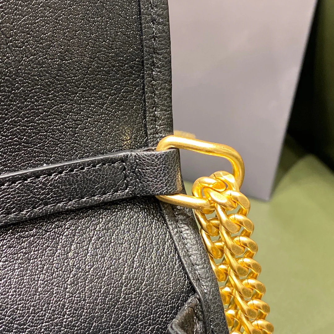 Сумка YSL-Becky из овечьей кожи с ромбовидной стёжкой и цепочкой - 1 шт.