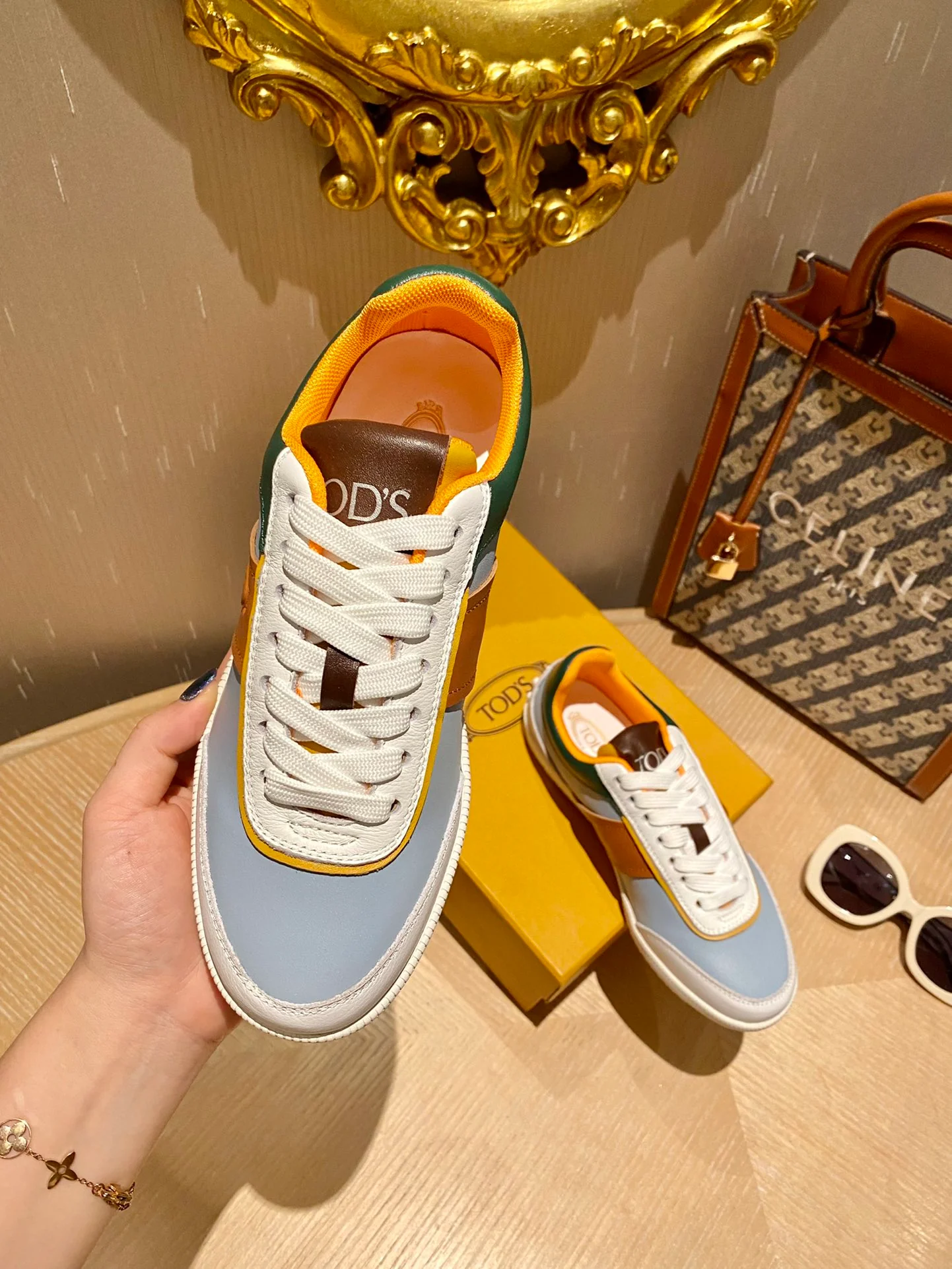 Кроссовки Tods - белые - повседневная обувь