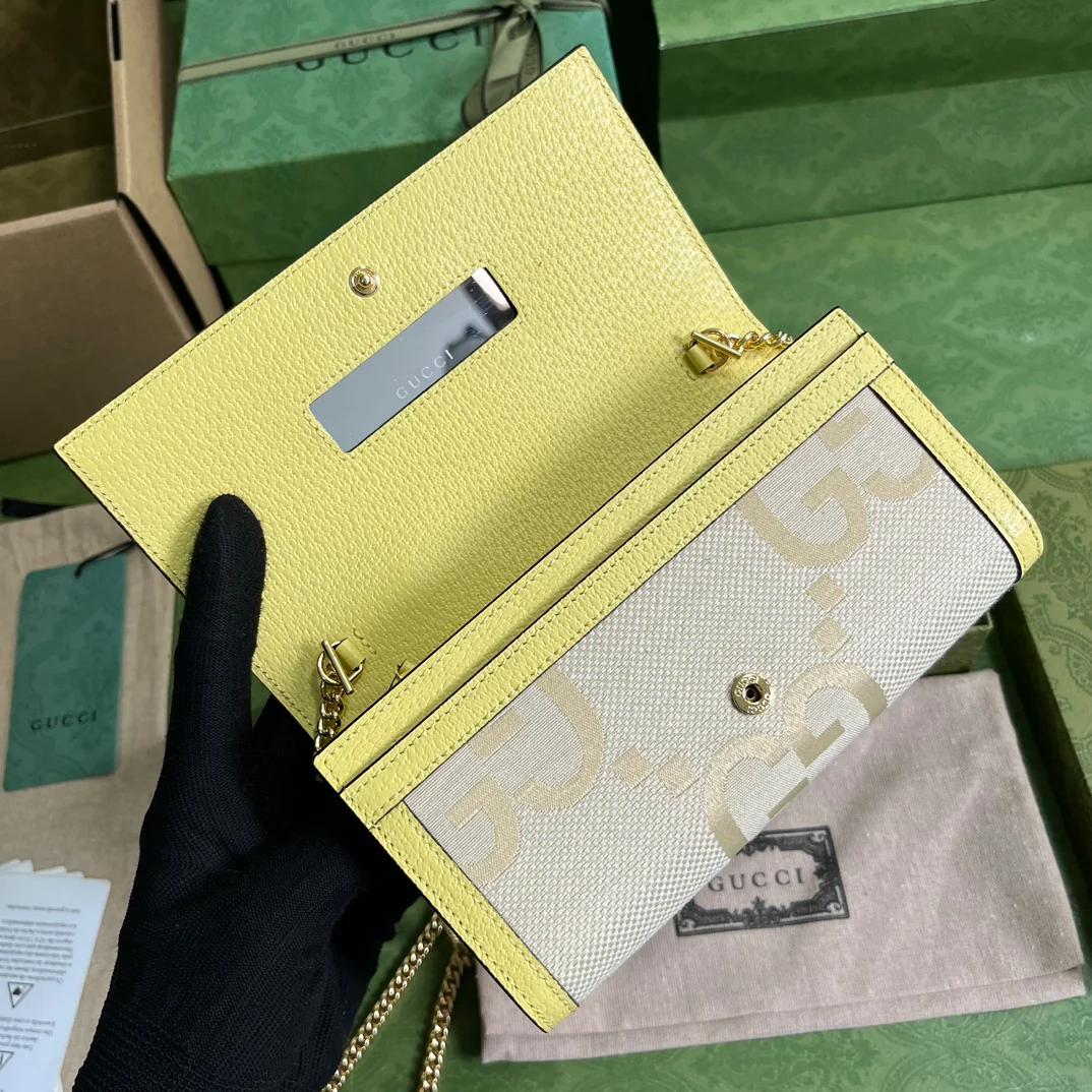 Мини-сумочка Gucci-Ophidia Series Super Double G с цепочкой - 1 шт.