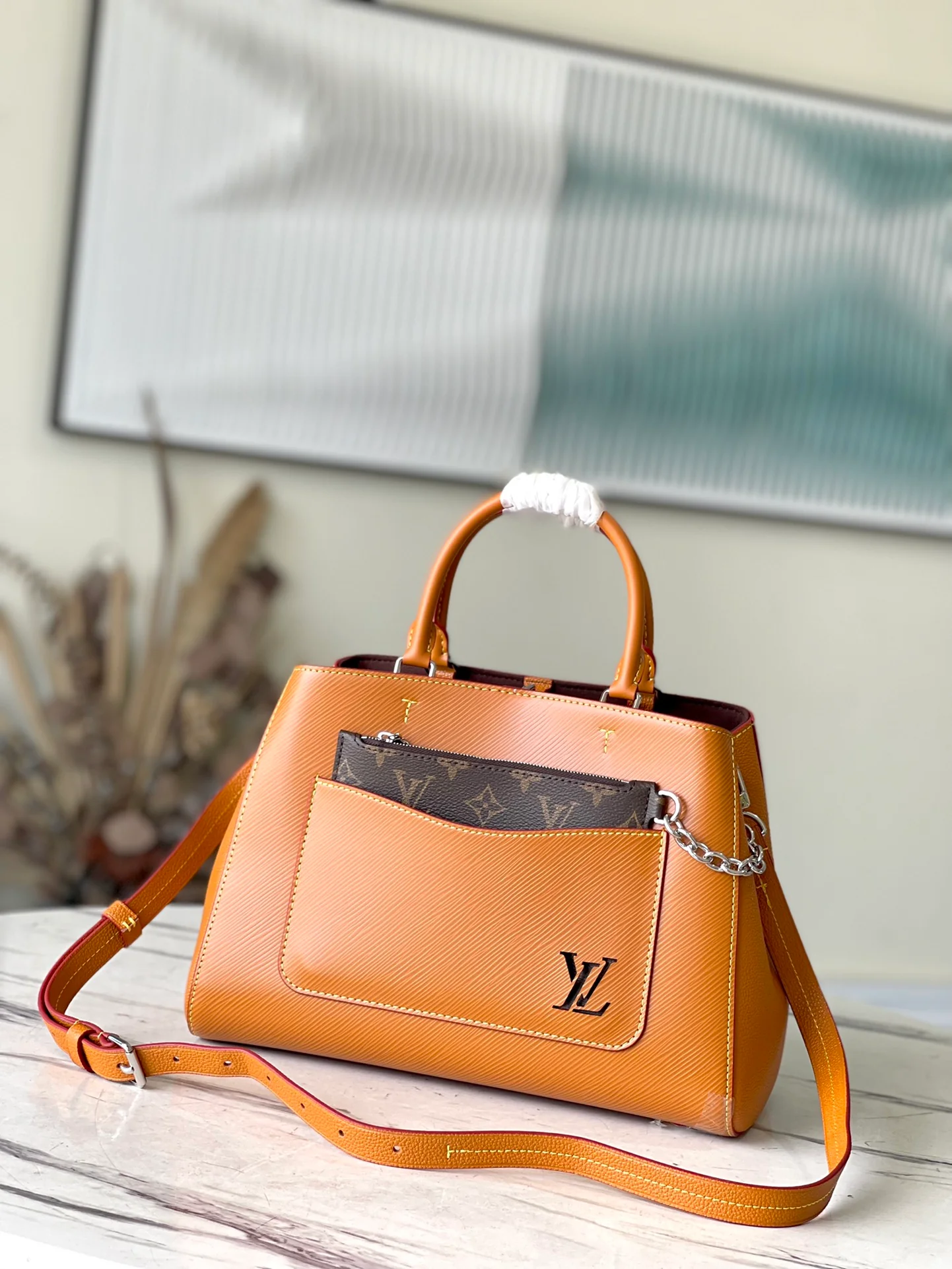 m59953-LV-marelle-сумка-средняя-карамельный цвет