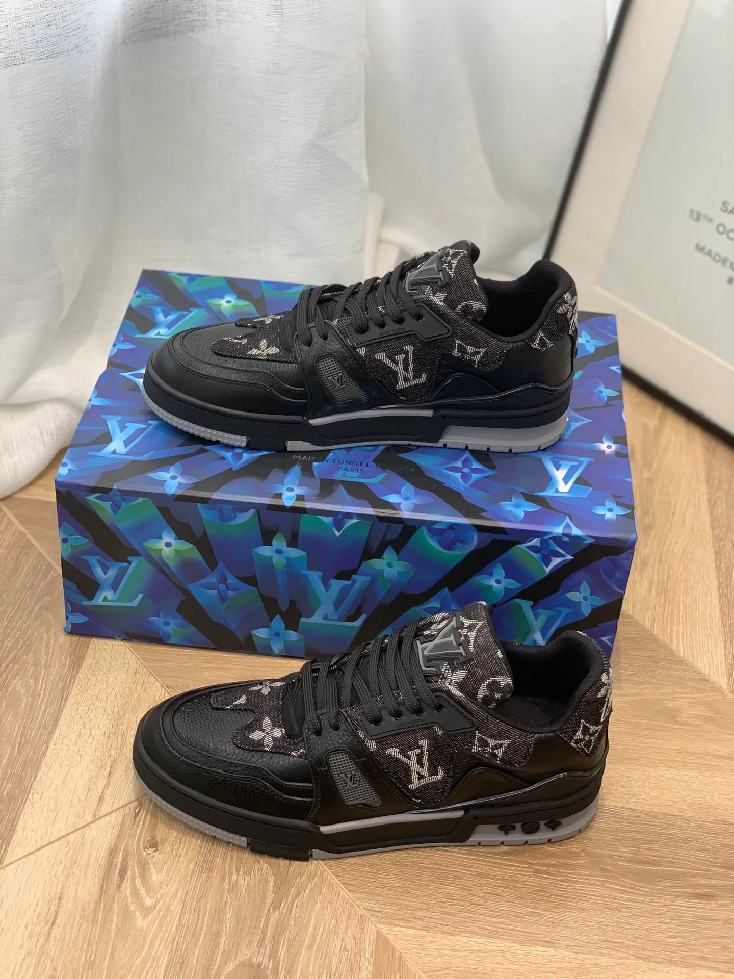 Кроссовки LV Trainer Series - Унисекс - Монограмма, черный