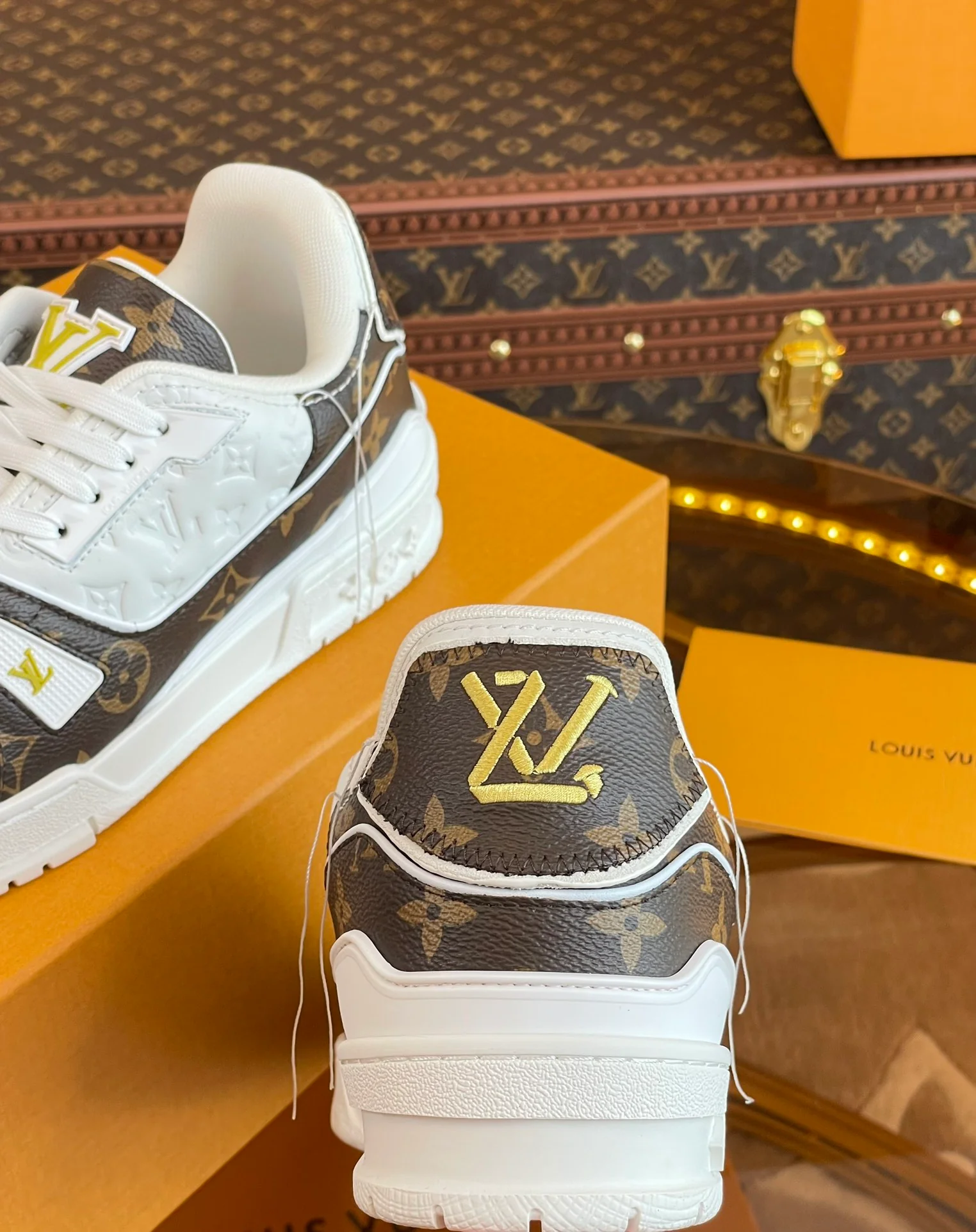 LV - Баскетбольные кроссовки на липучках - Серия кроссовок - Парный стиль