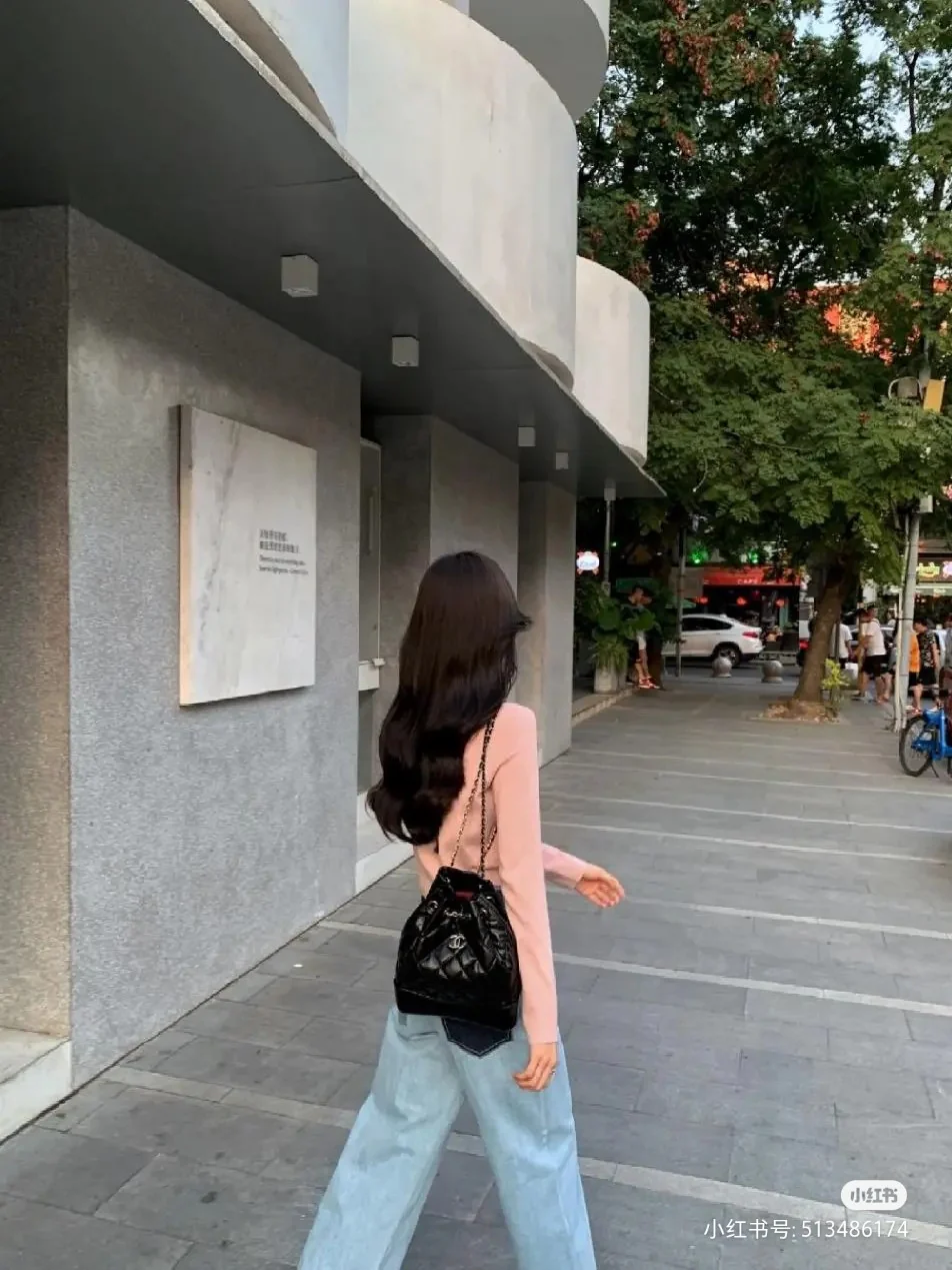 Рюкзак-хобо Chanel Gabrielle с цепочкой Twinkle Chain - черный