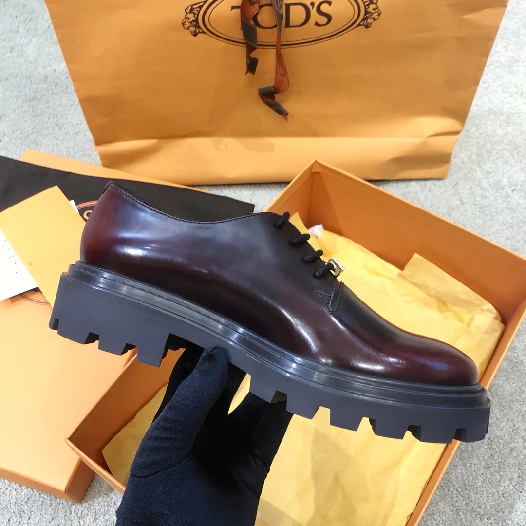 Лоферы на платформе Tods - 5