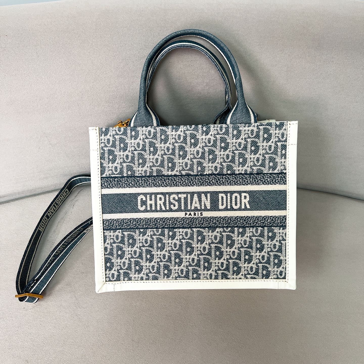 Сумка-шоппер Dior с плечевым ремнем - Маленький размер
